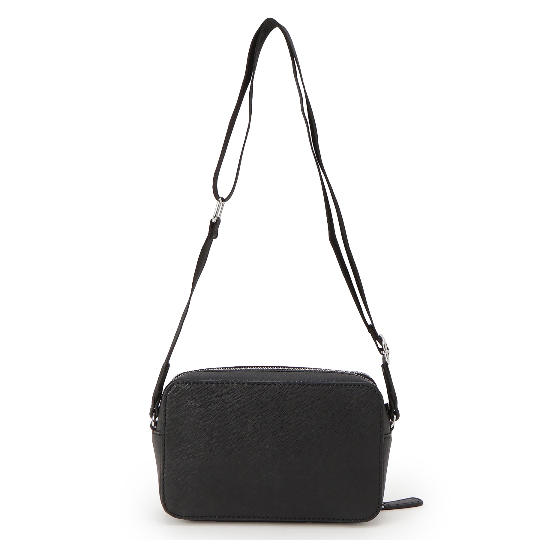 ゲス GUESS VIVIETTE Mini Double Zip Crossbdy （BLA） BLA