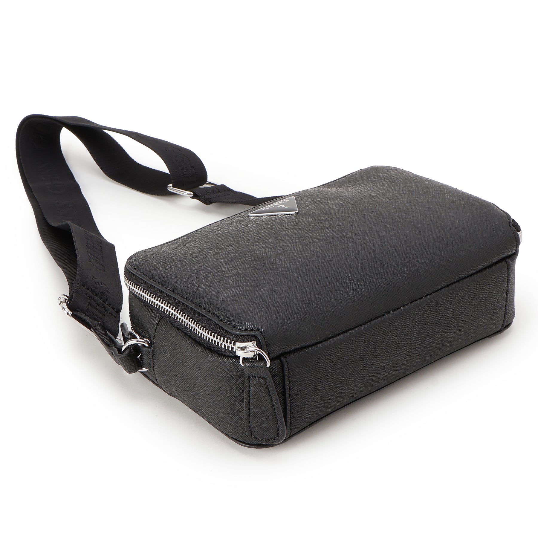 ゲス GUESS VIVIETTE Mini Double Zip Crossbdy （BLA） BLA