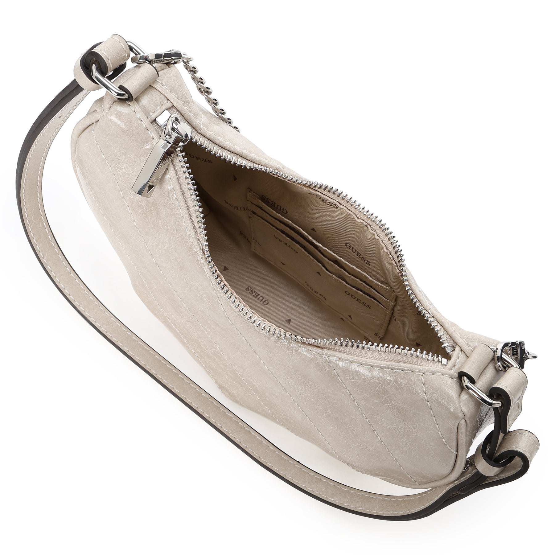 【ライトグリーン(SAG)】GUESS クロスボディバッグ (W)AMYS Convertible Crossbody GUESS｜GUESS クロスボディバッグ (W)AMYS Convertible Crossbody