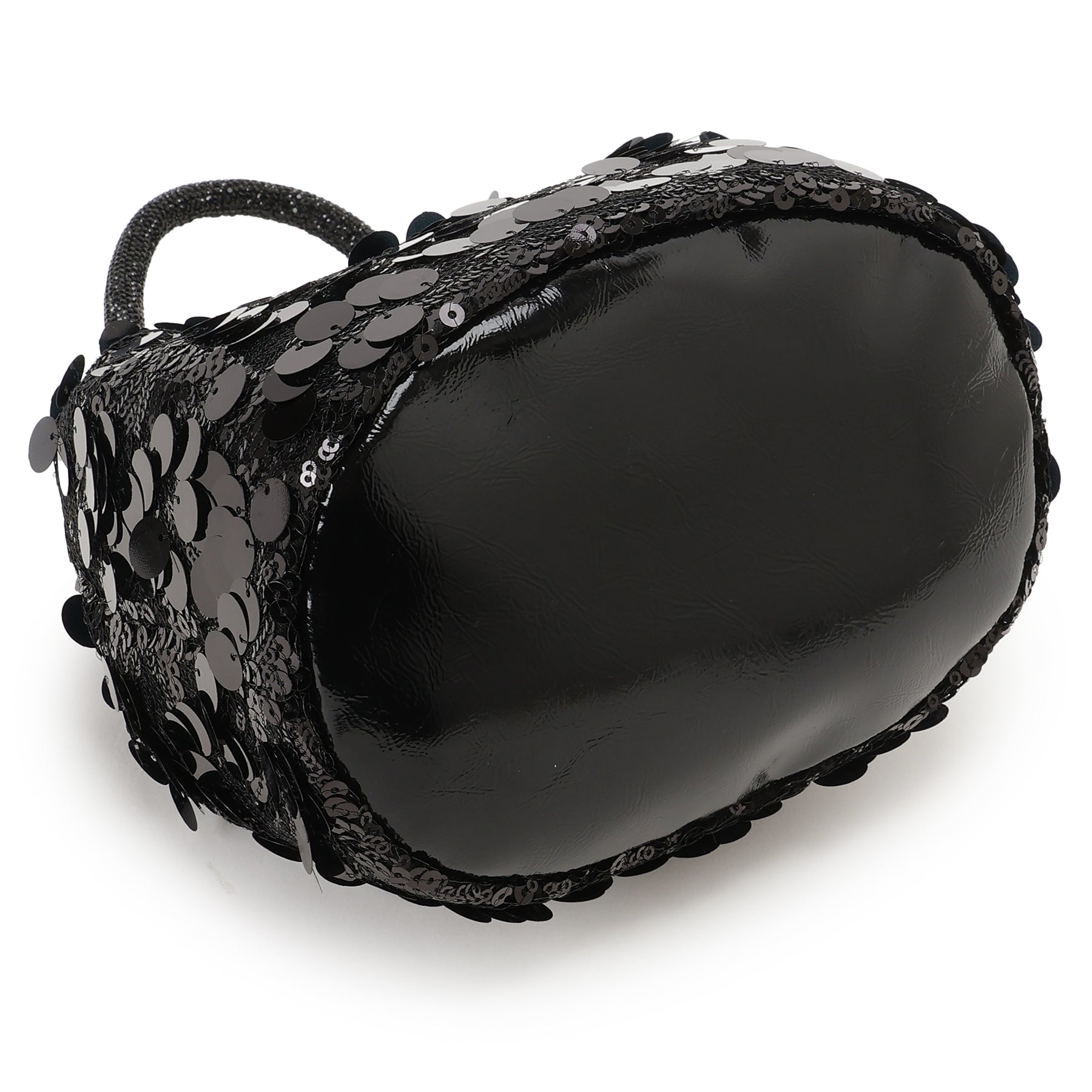 ゲス GUESS HOLIDAY Shine Top Handle Pouch （BLA） BLA