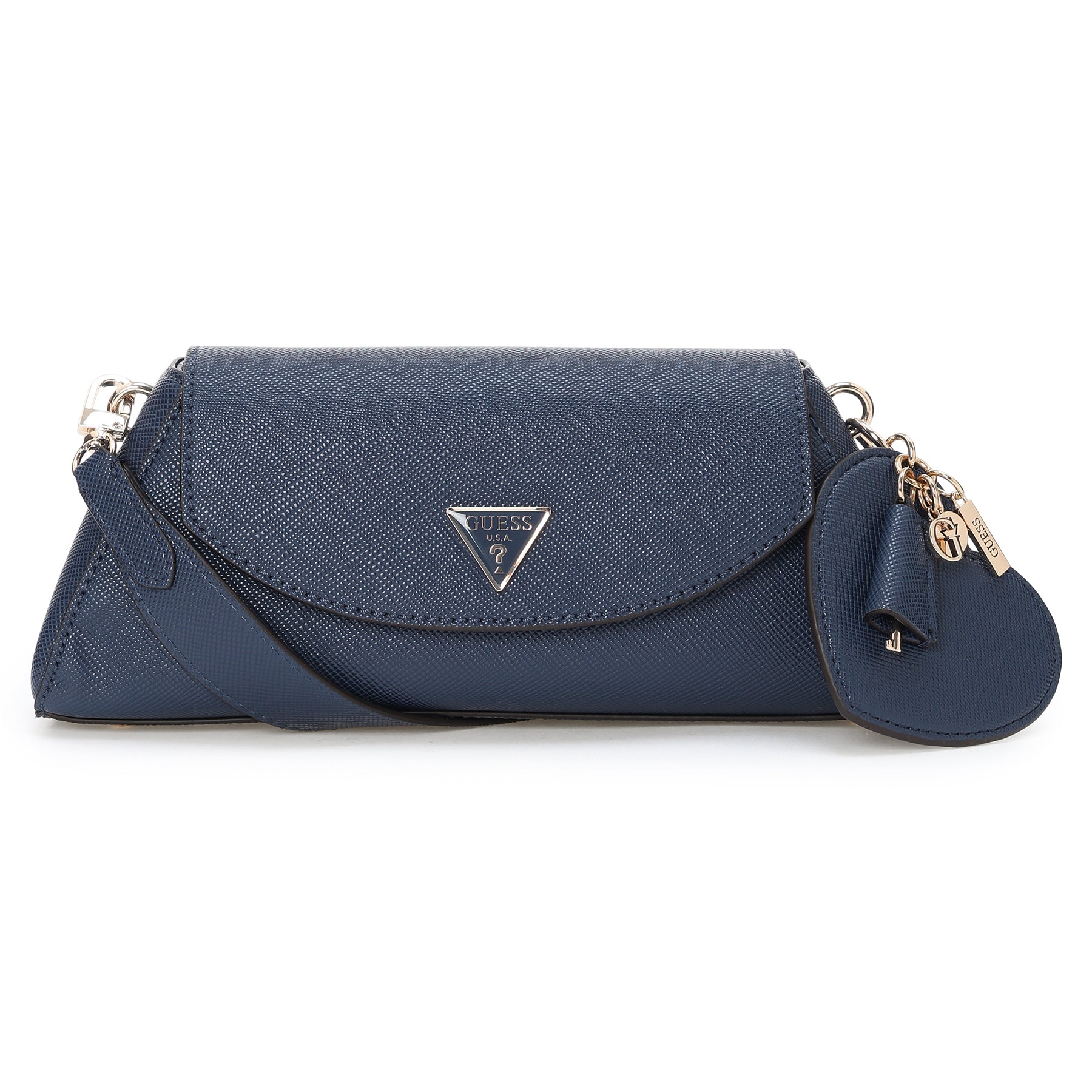 【ネイビー(MID)】GUESS ショルダーバッグ (W)BOLENA Flap Shoulder Bag BOLENA Flap Shoulder Bag ショルダーバッグ | GUESS(ゲス) JAPAN 公式