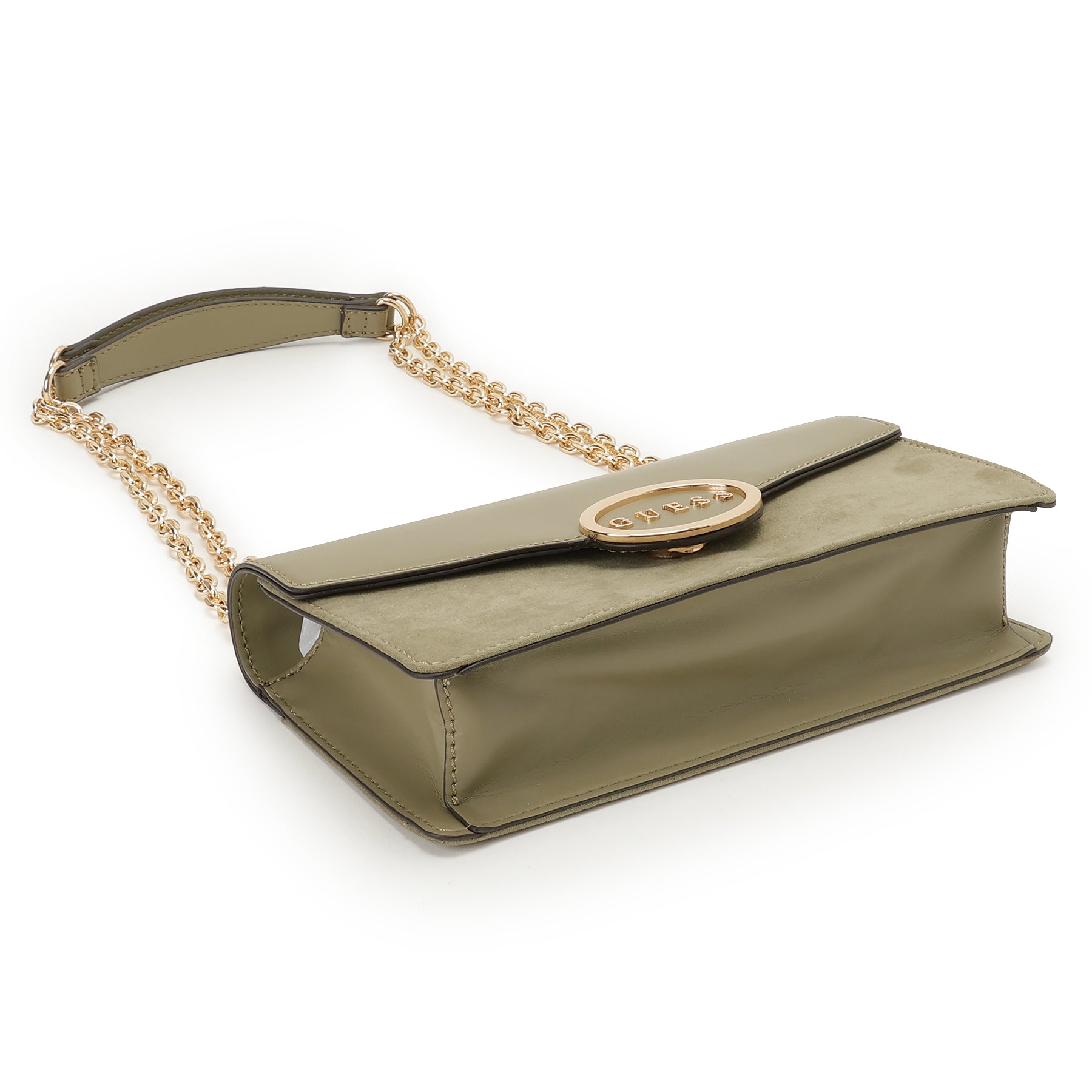 【ダークグレー(COA)】GUESS ショルダーバッグ (W)GRACIA Crossbody Flap GARRICK Camera Crossbody クロスボディバッグ レディース | GUESS