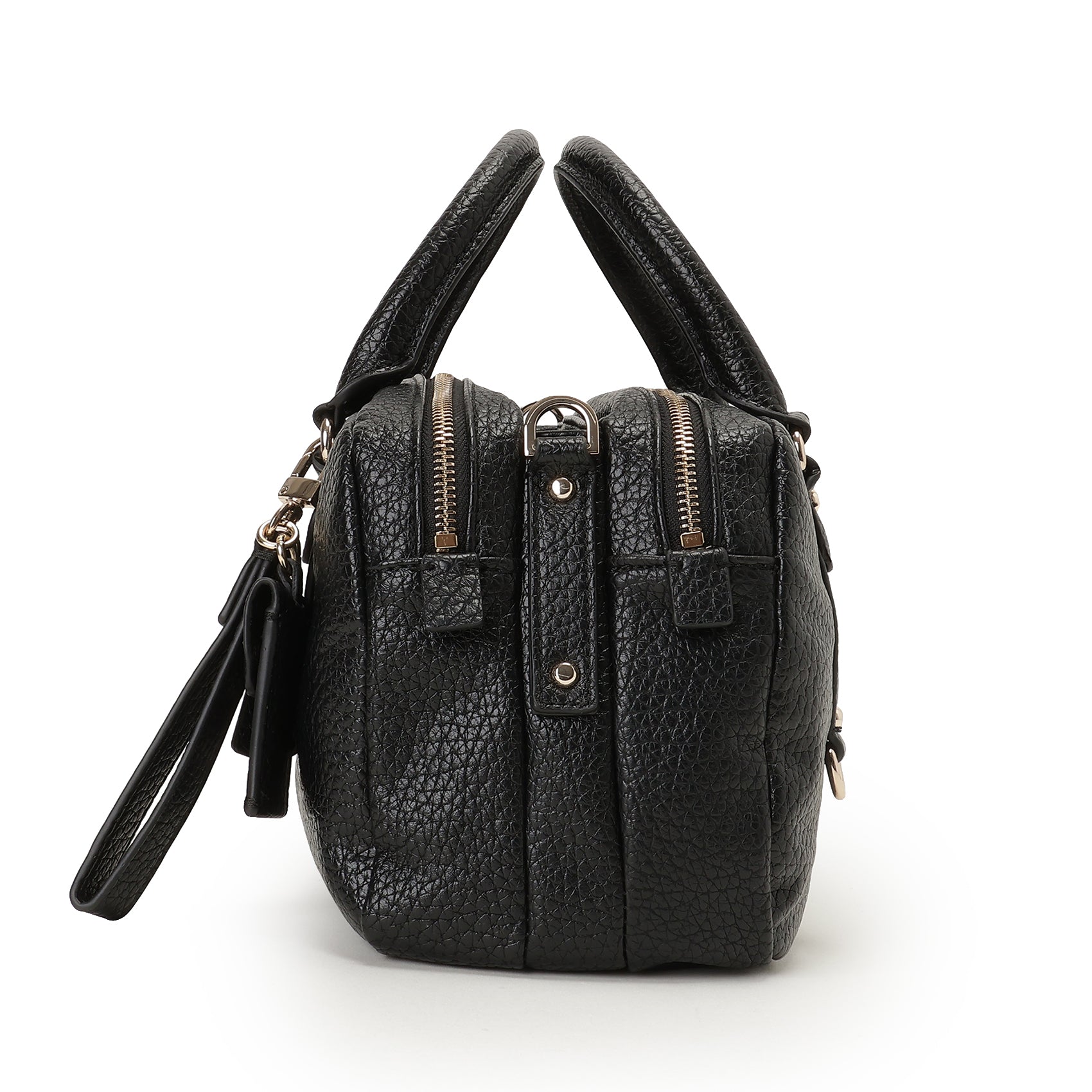 ゲス GUESS MARSHA Box Satchel （BLA） BLA