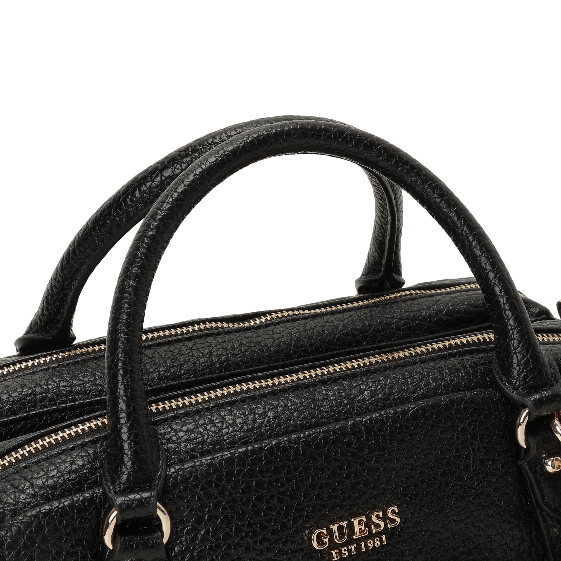 ゲス GUESS MARSHA Box Satchel （BLA） BLA
