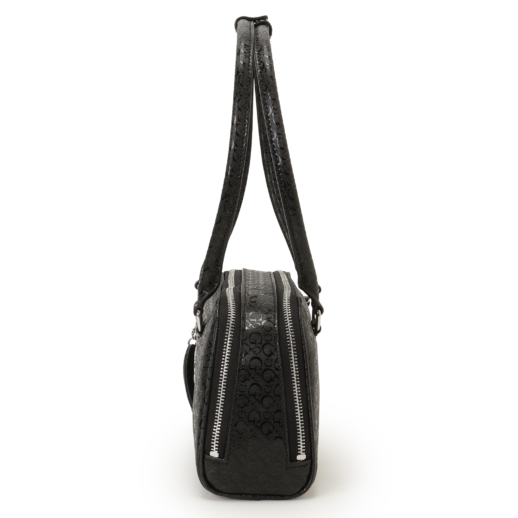ゲス GUESS CARLA Shoulder Satchel （WHI） WHI