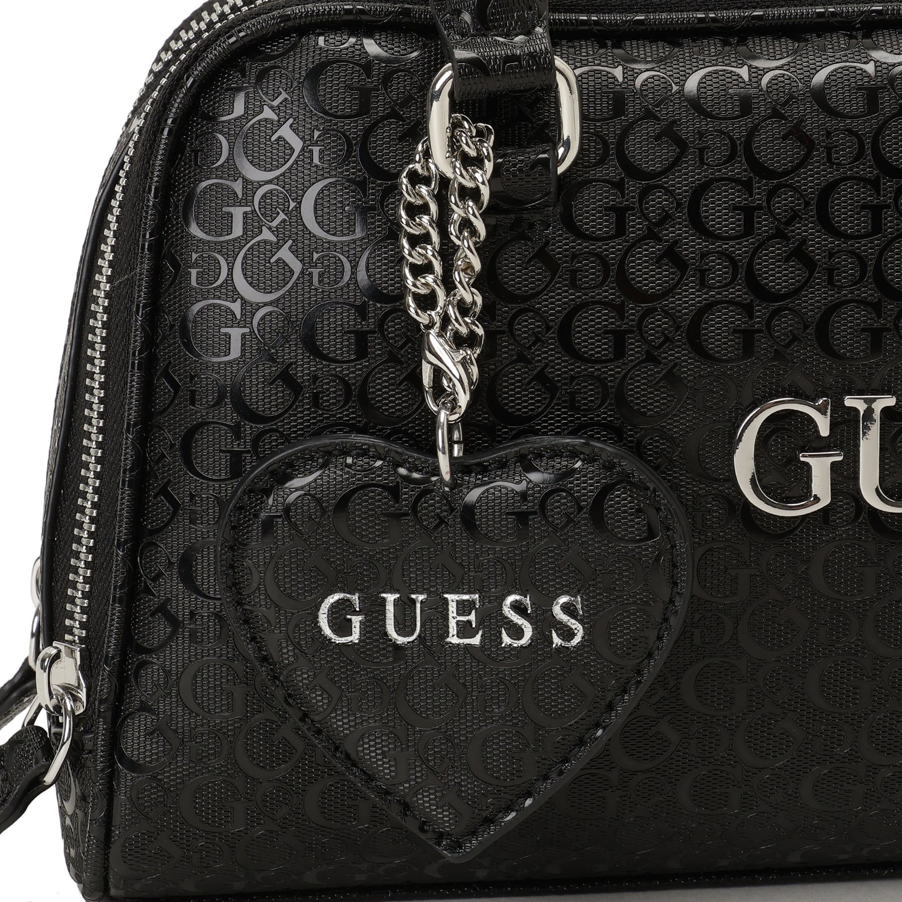 ゲス GUESS CARLA Shoulder Satchel （WHI） WHI