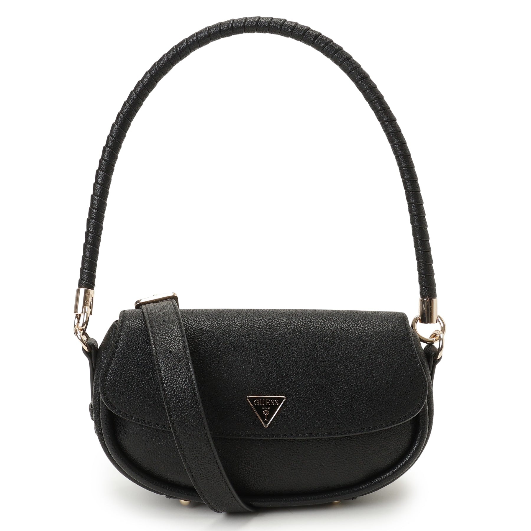 ゲス GUESS DANYA Flap Shoulder Bag （BLA） BLA