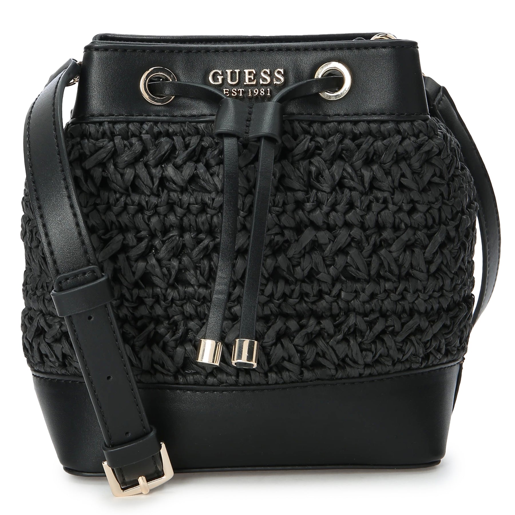 GUESS LIGURIA Drawstring Bucket Shoulder Bag for Women