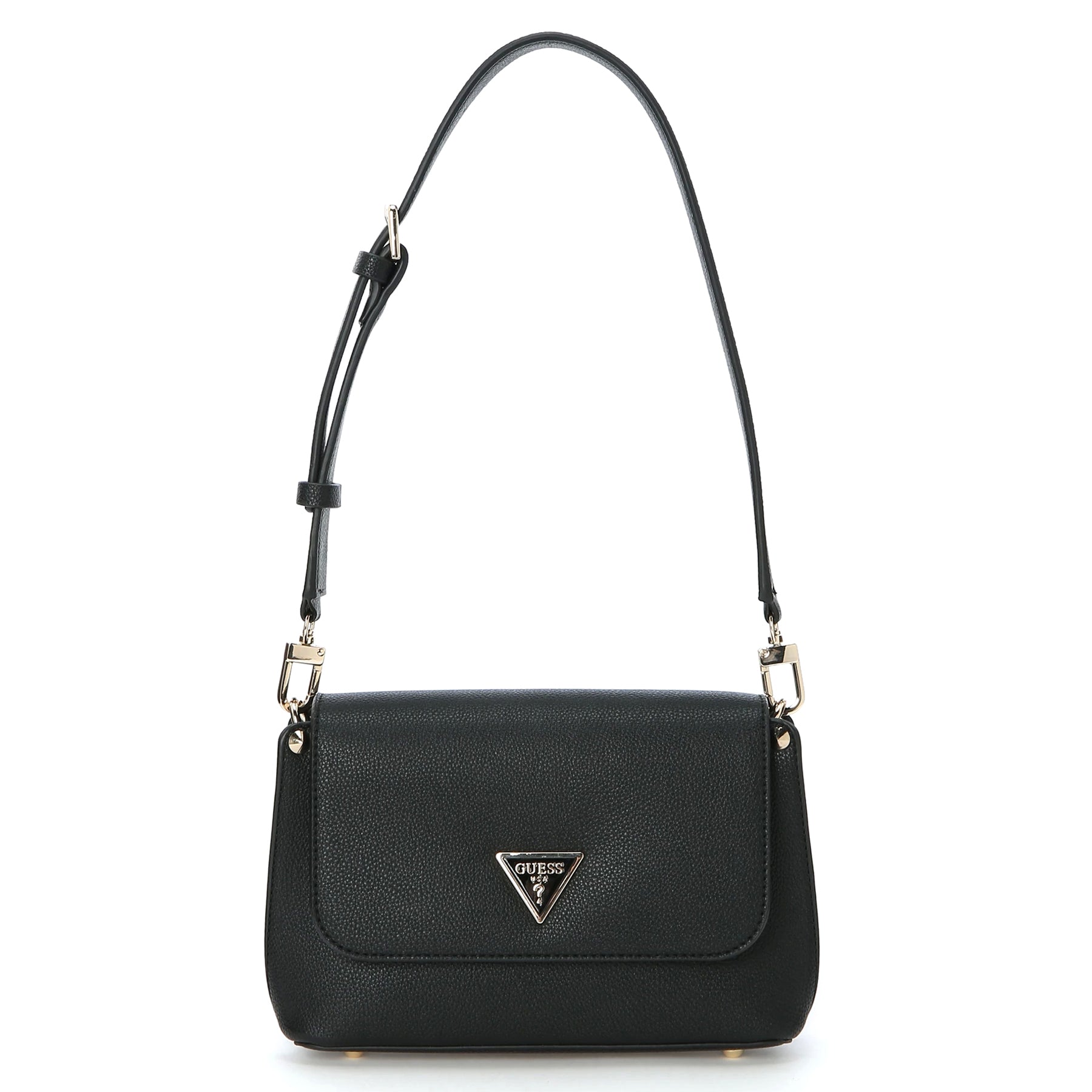 ゲス GUESS MERIDIAN Flap Shoulder Bag  ハンドバッグ ショルダーバッグ レディース,BLA
