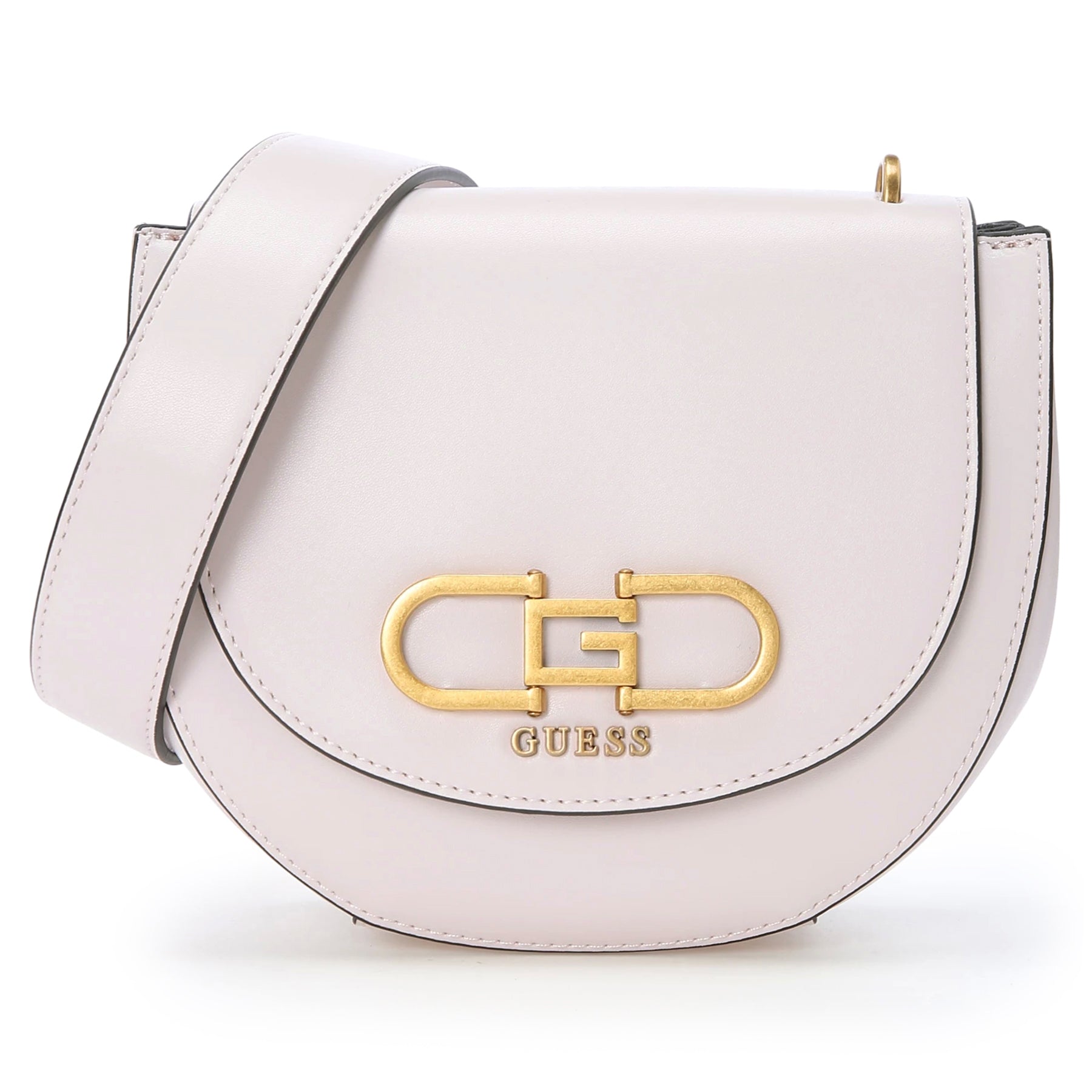 ゲス GUESS FLEET Mini Saddle Crossbody  クロスボディバッグ レディース,STO