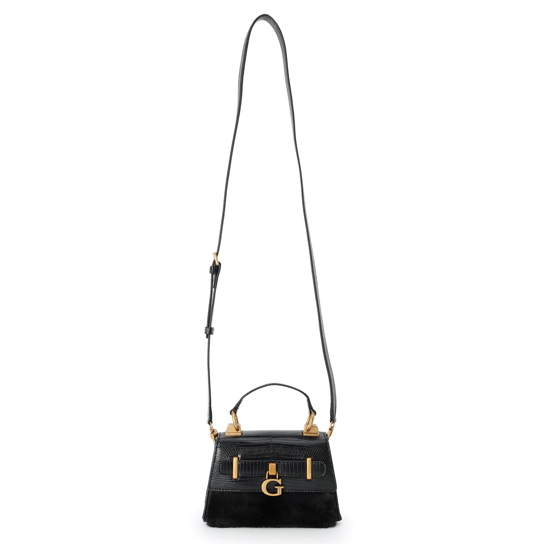 MINI BAG ゲス GUESS GUESS BERGEN Micro Mini Handbag for Women