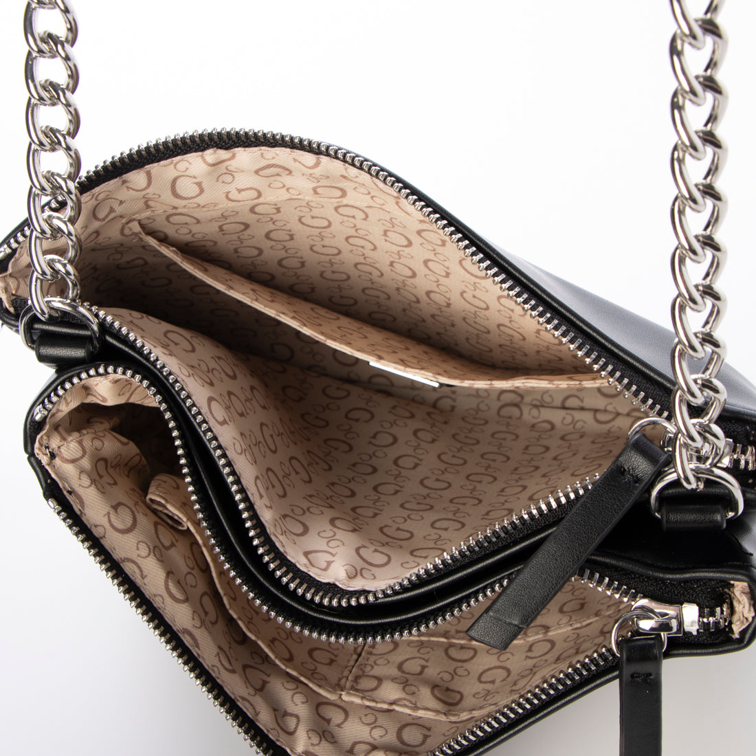 ゲス GUESS MCCLAIN Mini Double Zip Crossbody  クロスボディバッグ レディース