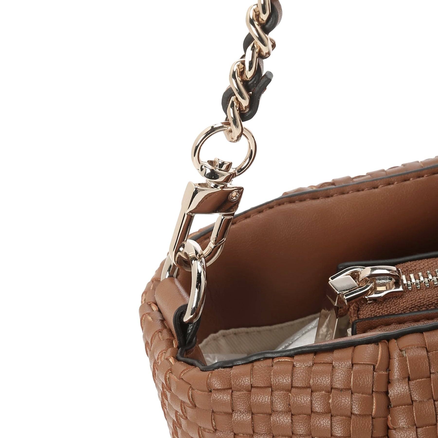 ゲス GUESS ETEL Woven Girlfriend Satchel  トートバッグ レディース