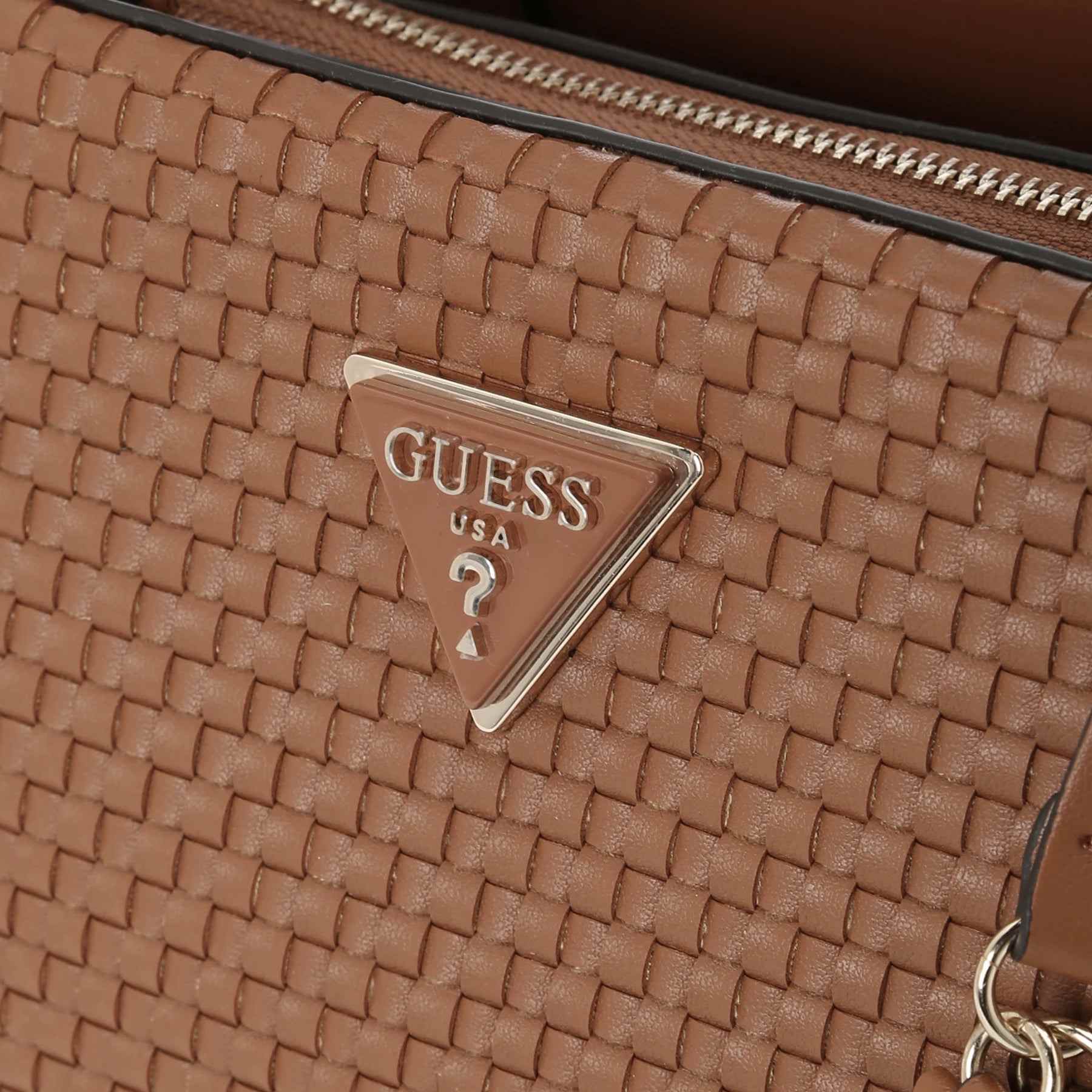 ゲス GUESS ETEL Woven Girlfriend Satchel  トートバッグ レディース