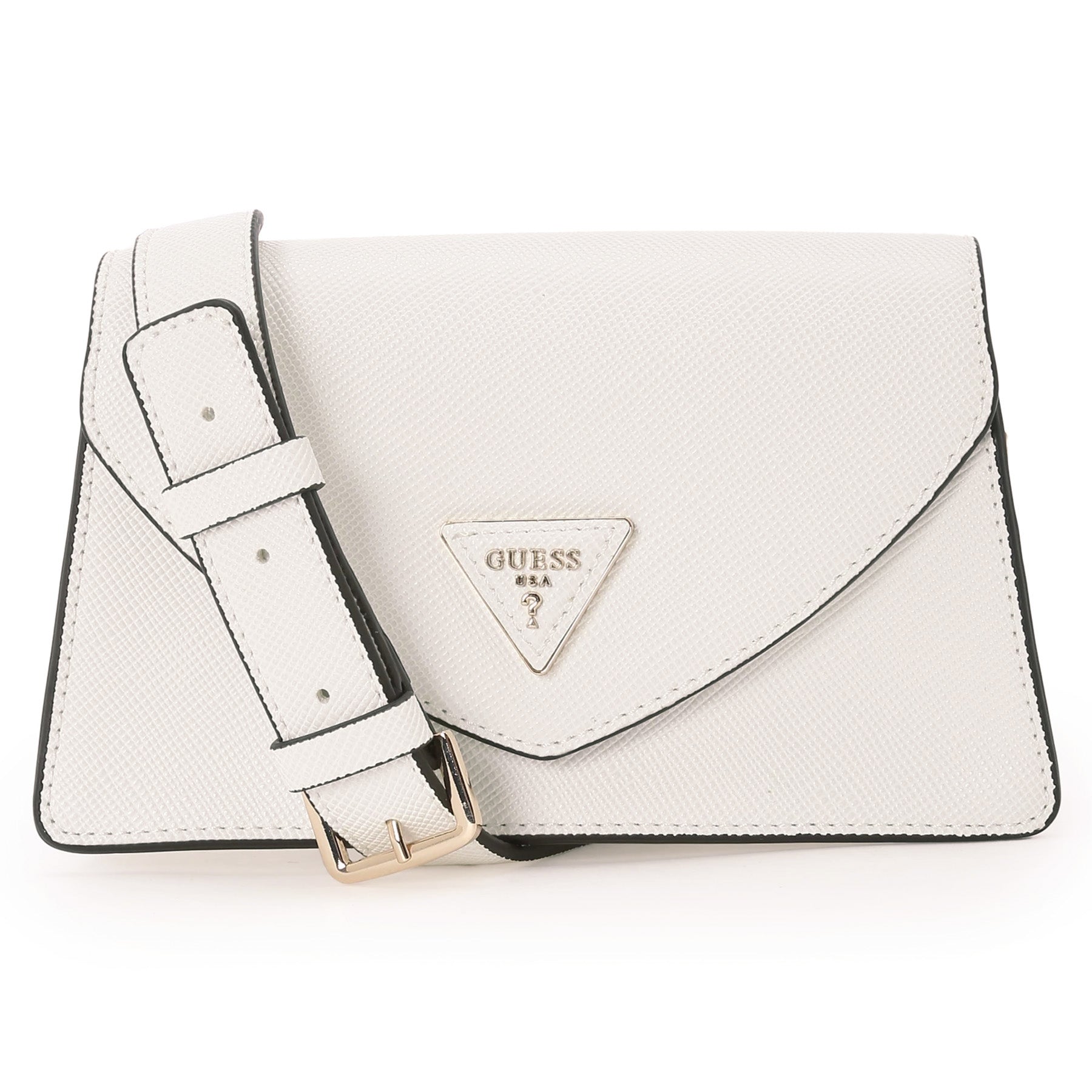 ゲス GUESS AVIS Mini Flap Shoulder  ハンドバッグ ショルダーバッグ レディース,WHI