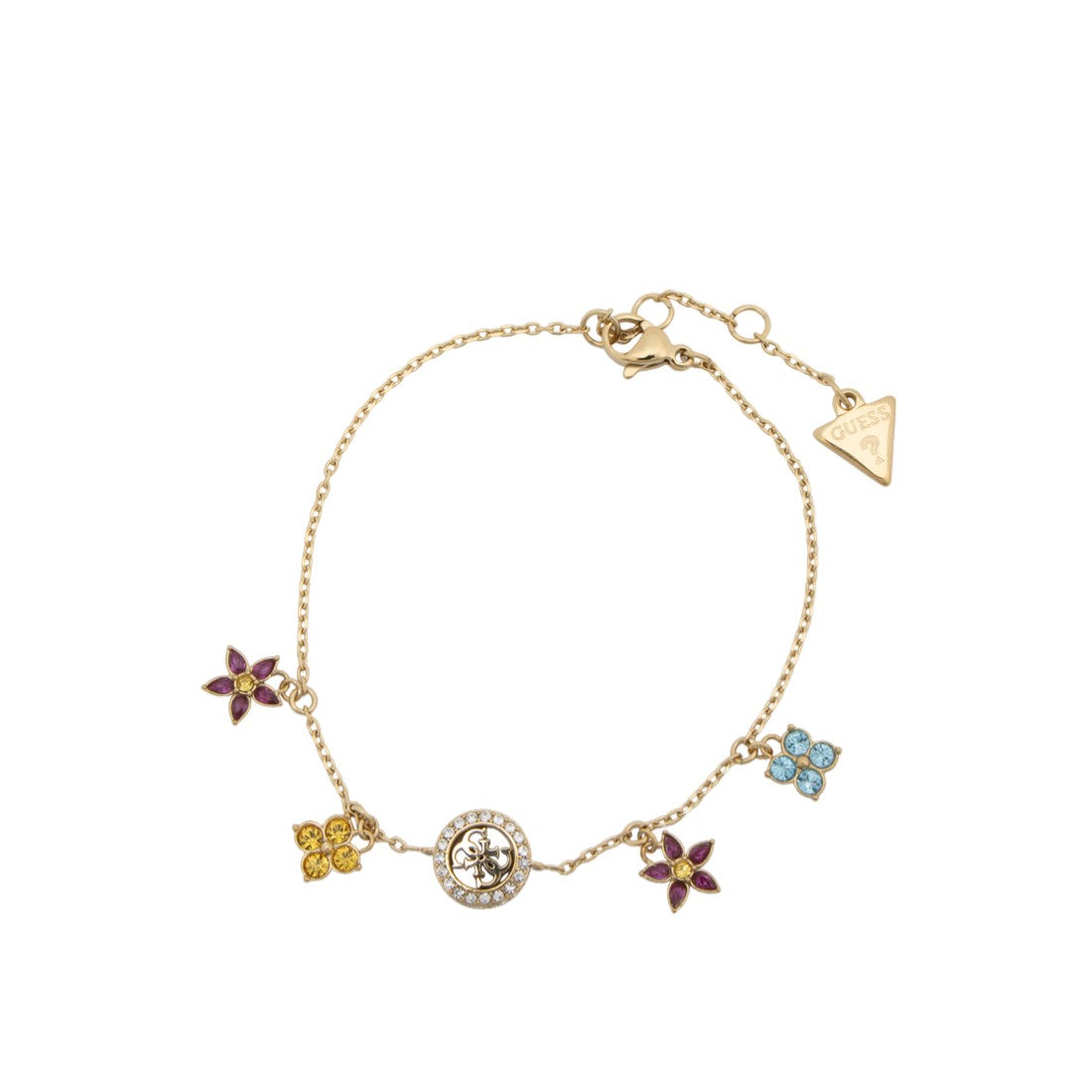 ゲス GUESS SECRET GARDEN FLOWER Charms Bracelet （YGMC） YGMC