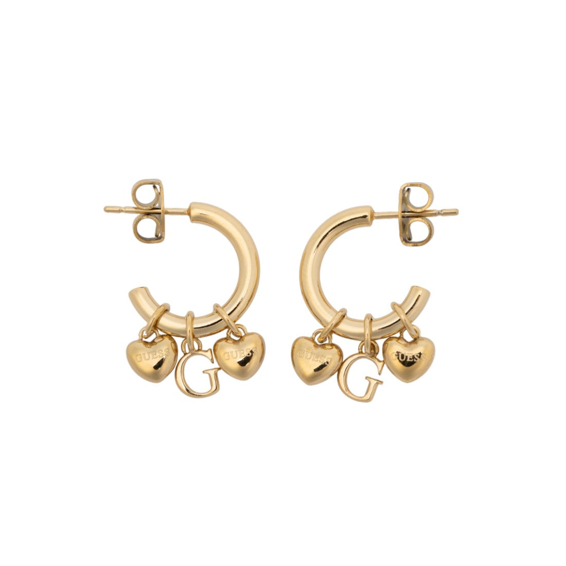 ゲス GUESS G TALISMAN 22MM G Multi Charm Hoops （YG） YG