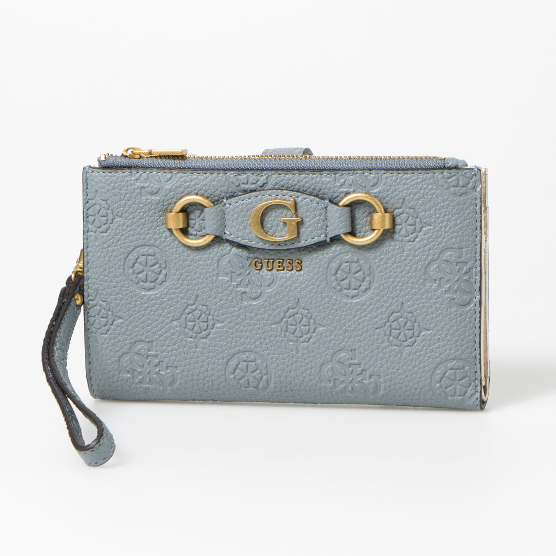GUESS IZZY Peony Double Zip Organizer Wallet for Women