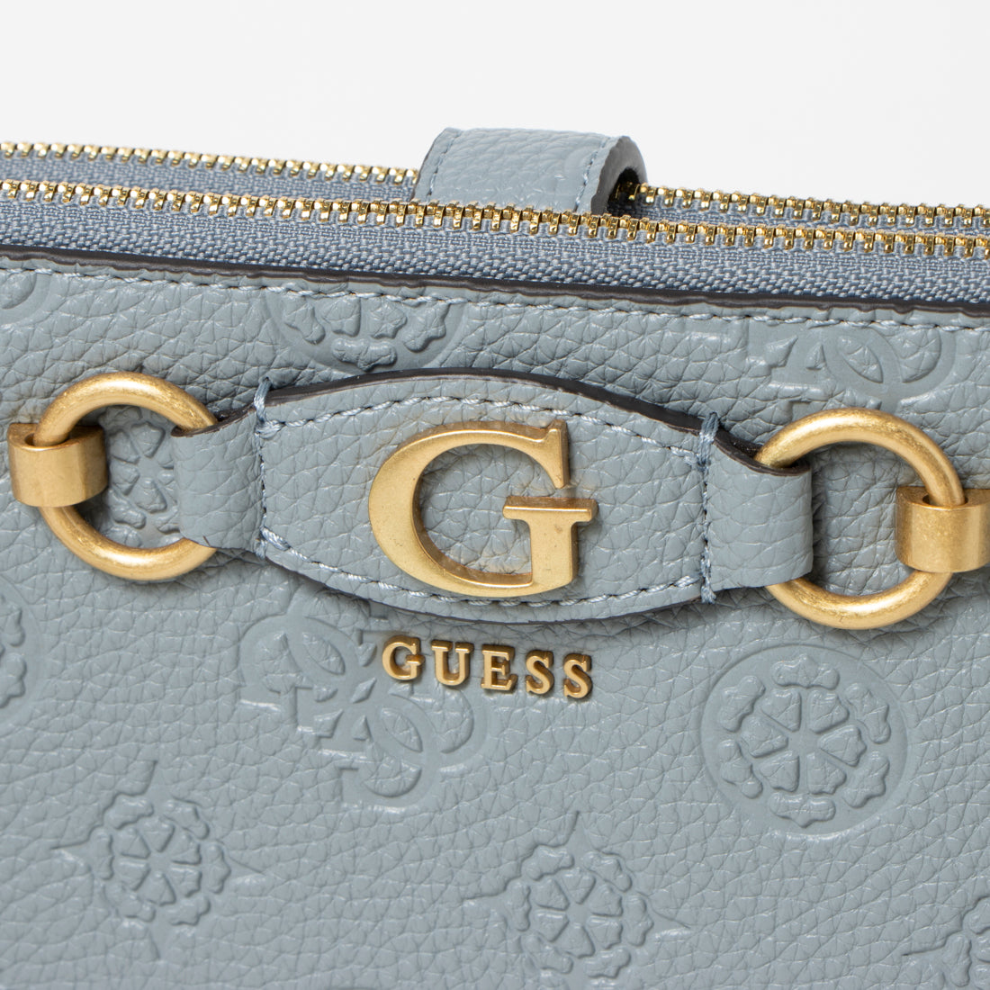 GUESS IZZY Peony Double Zip Organizer Wallet for Women
