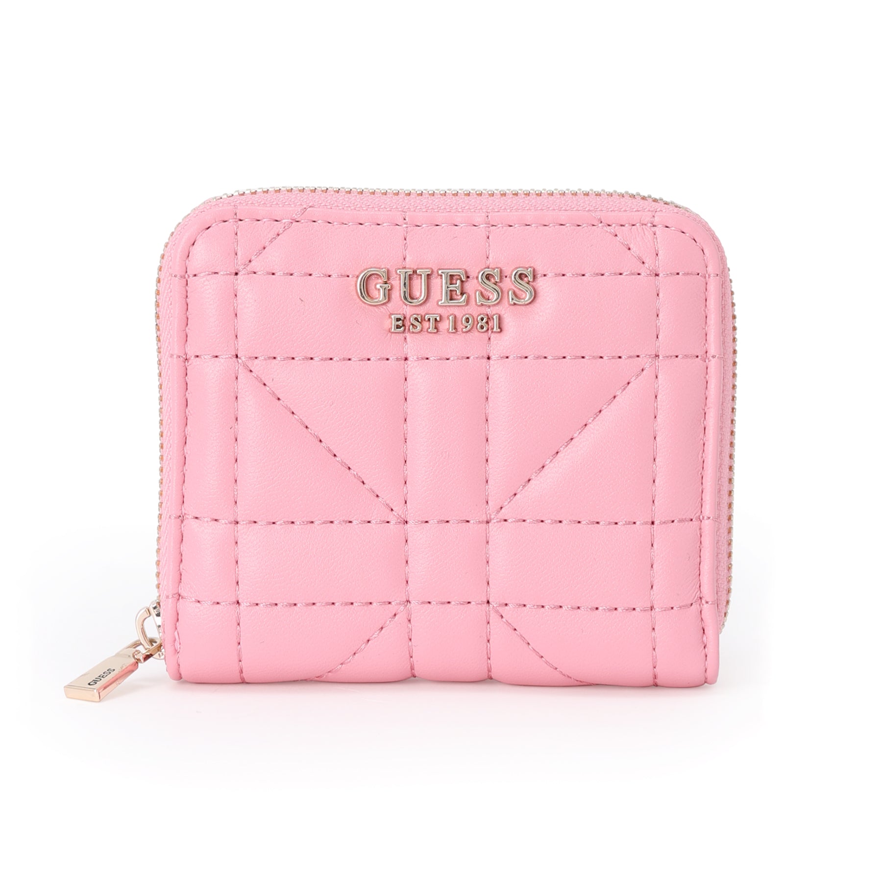 GUESS ASSIA Slg Small Zip Around Coin Case for Women