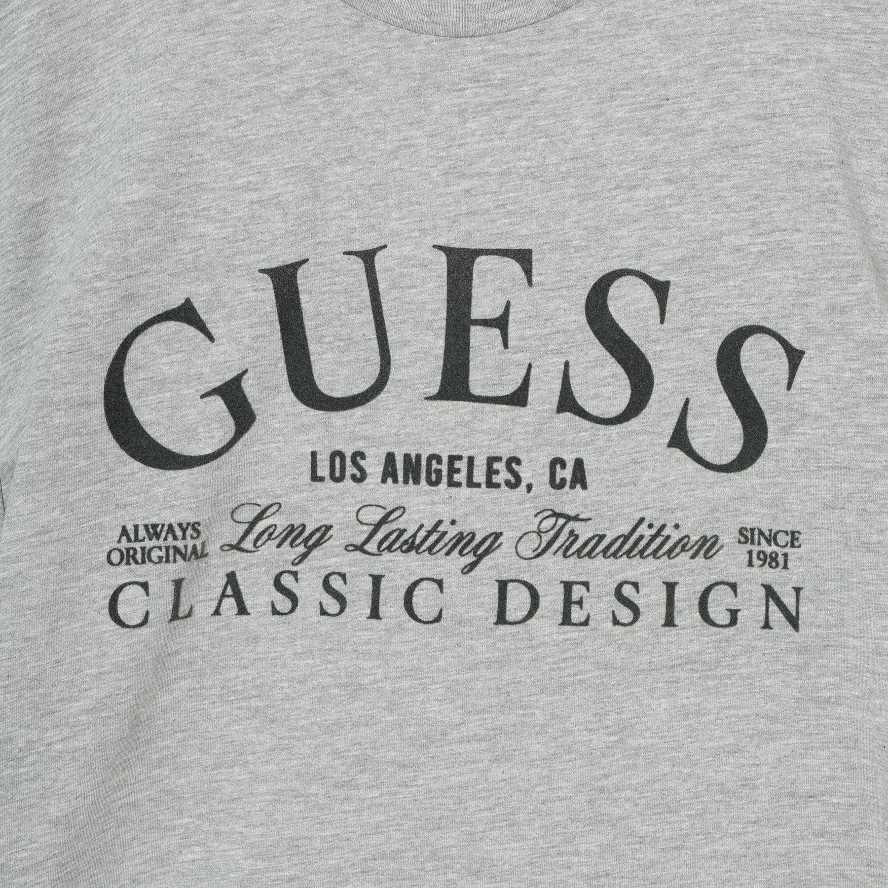 ゲス GUESS BSC Initial Classic Design Tee