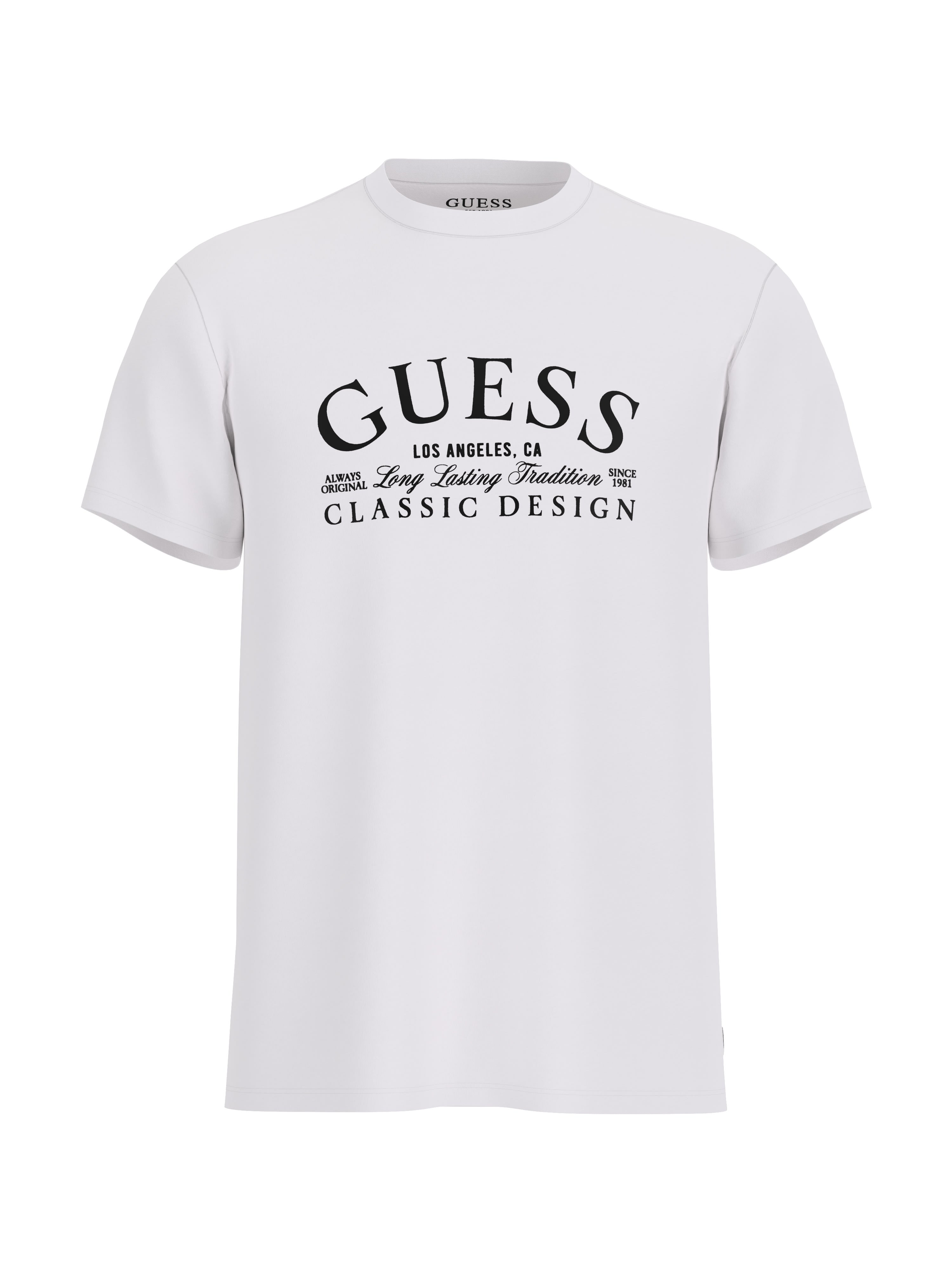 ゲス GUESS BSC Initial Classic Design Tee