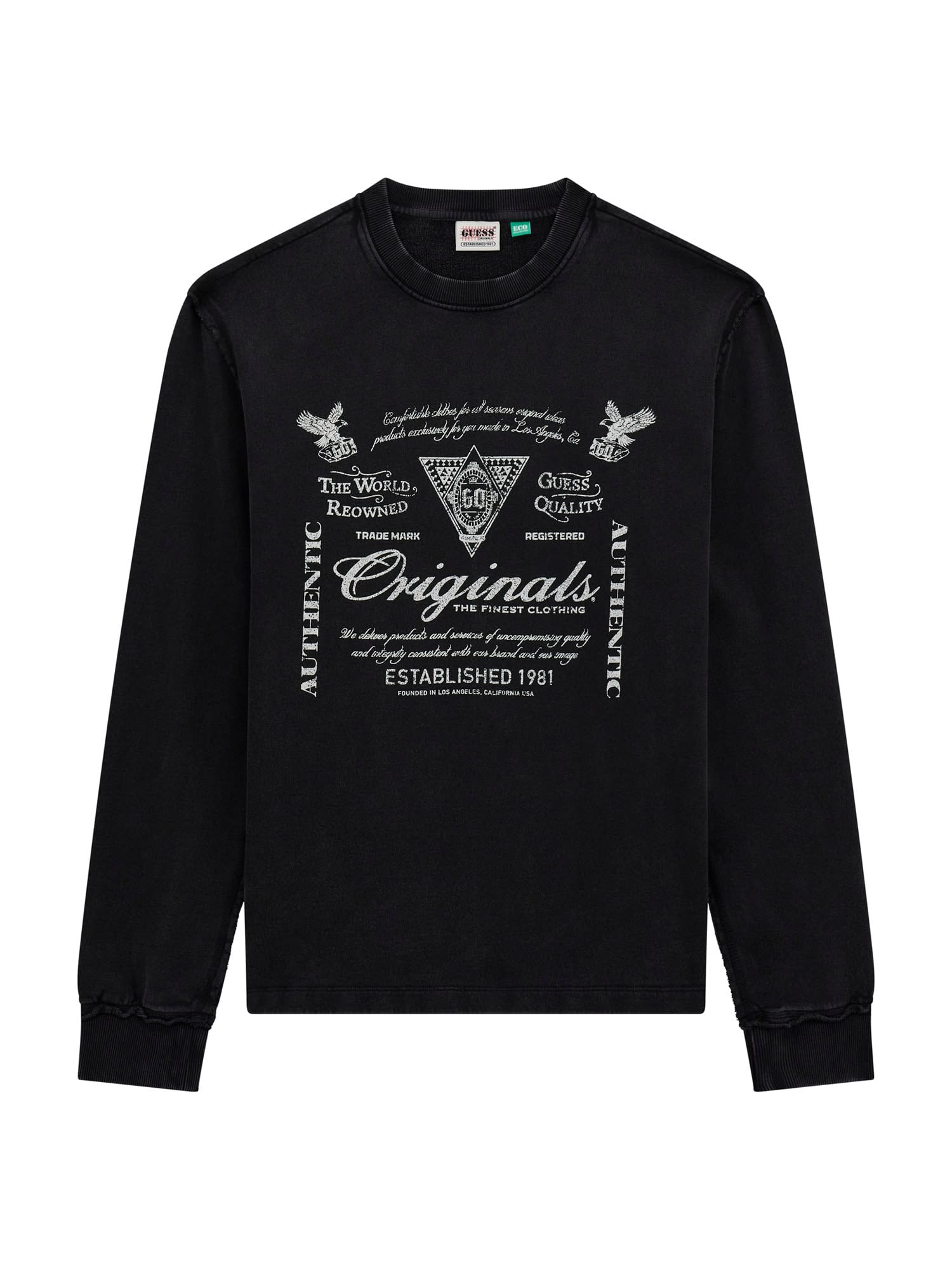 ゲス GUESS GUESS Originals Lightweight Crewneck