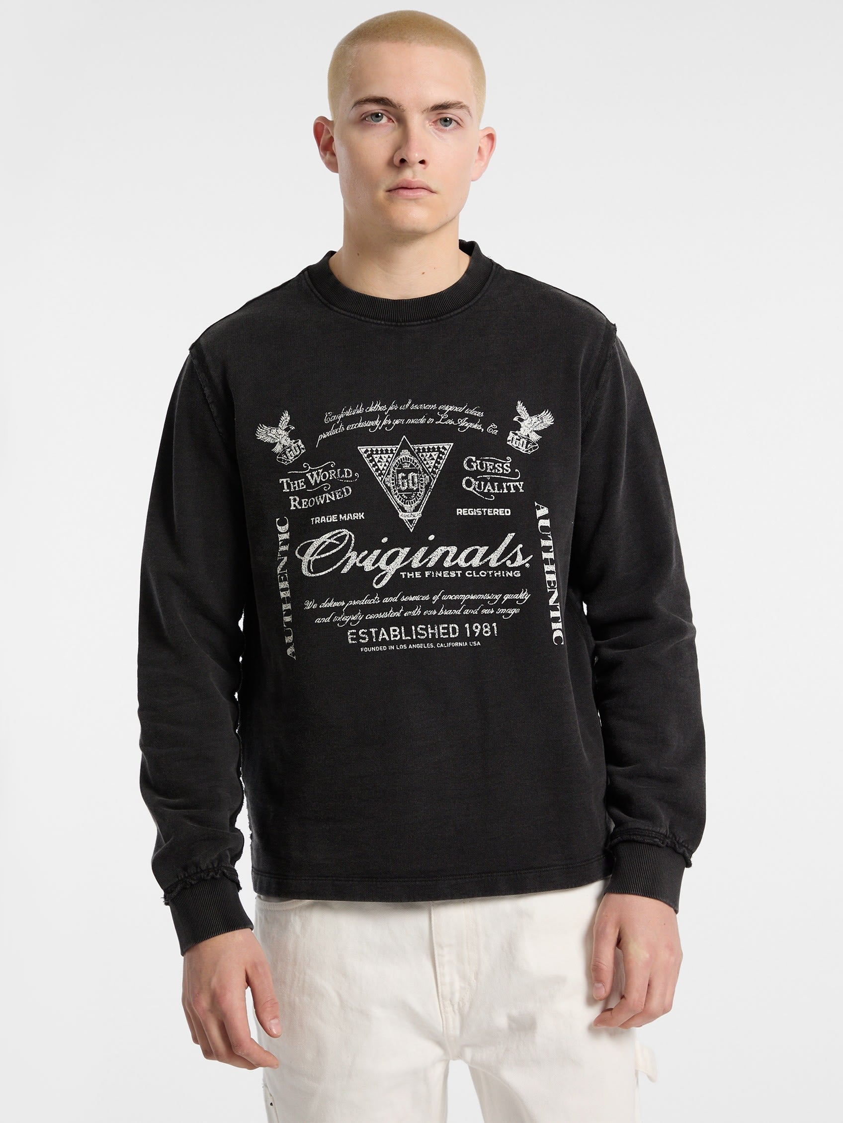 ゲス GUESS GUESS Originals Lightweight Crewneck （JTMU） JTMU