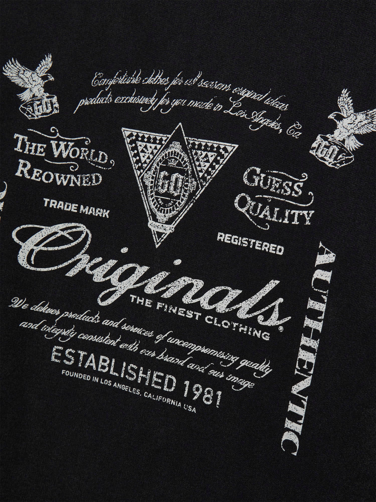 ゲス GUESS GUESS Originals Lightweight Crewneck