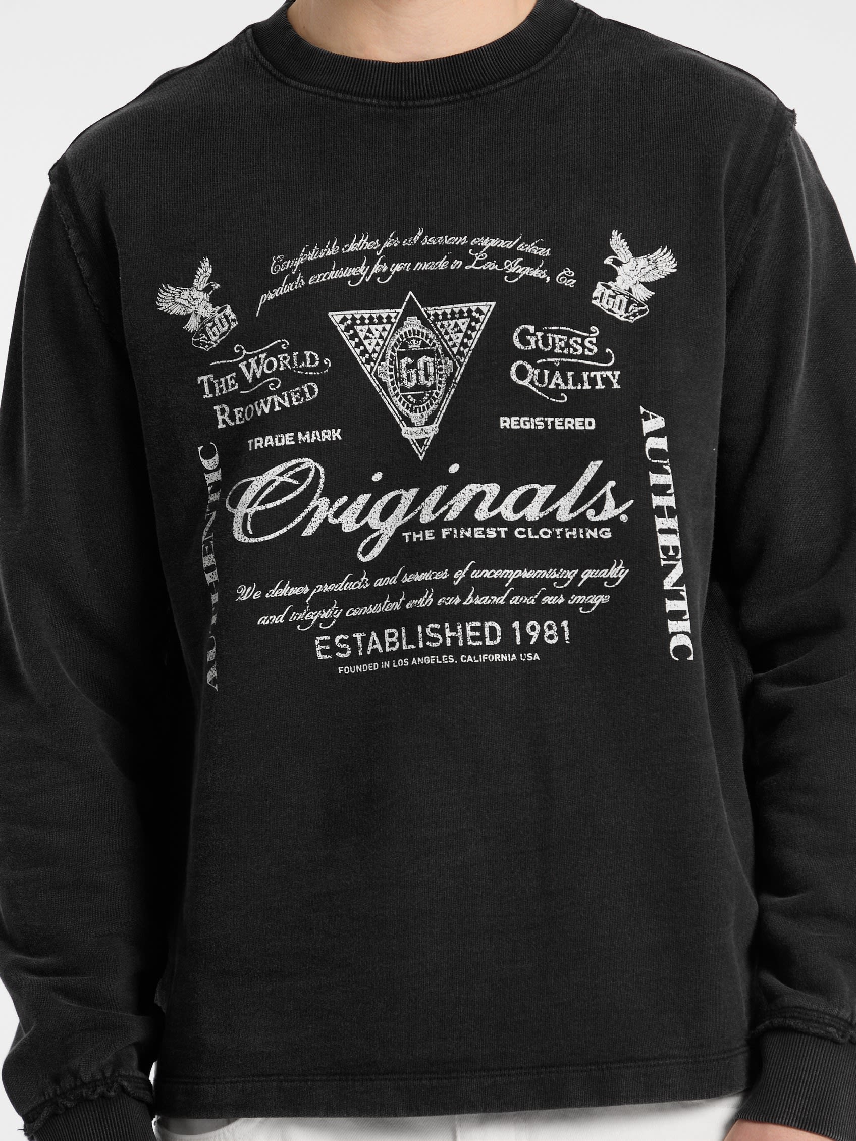 ゲス GUESS GUESS Originals Lightweight Crewneck （JTMU） JTMU