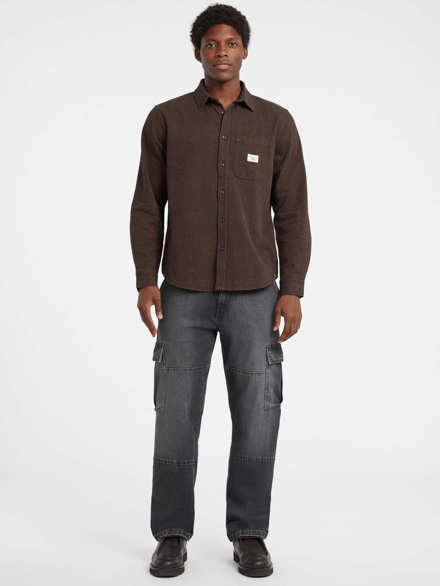 ゲス GUESS GUESS JEANS Long Sleeves Regular Pocket Shirt （FNGN） FNGN