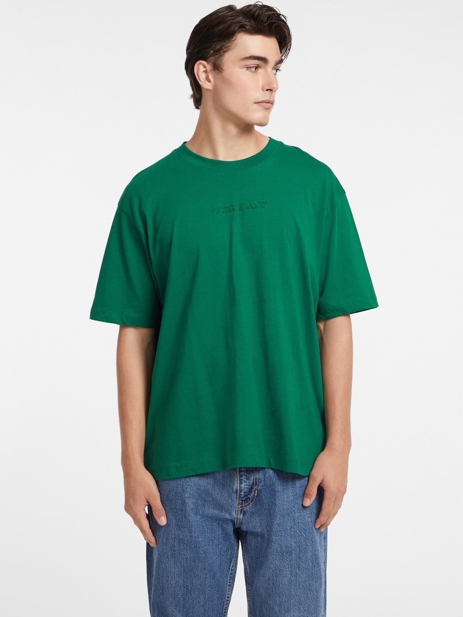 ゲス GUESS GUESS JEANS Short Sleeves Crew Neck Os Logo Emb Tee （G8ET） G8ET