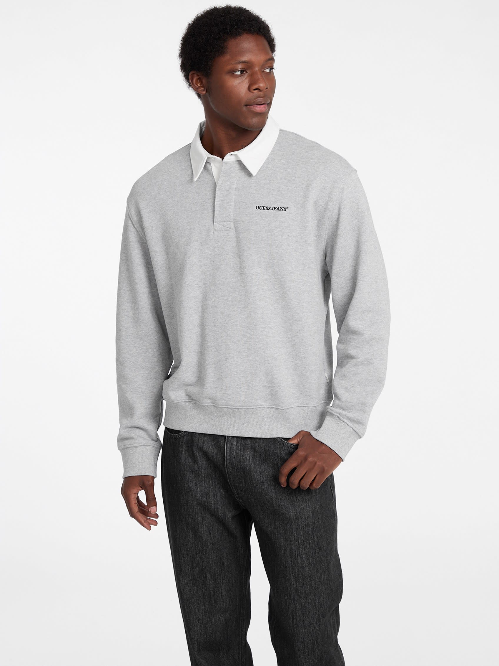 ゲス GUESS GUESS JEANS Regular Long Sleeves Rugby （H90Z） H90Z