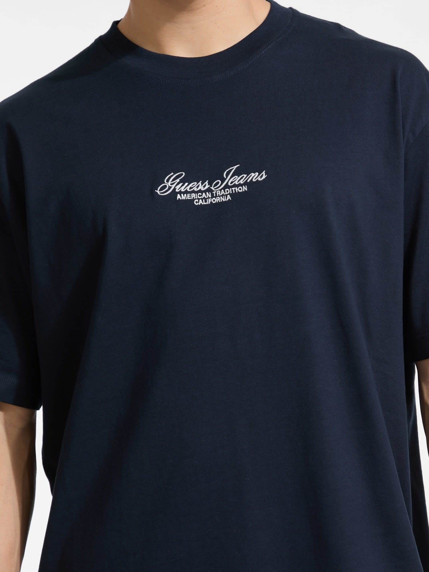 ゲス GUESS GUESS JEANS Crew Neck Short Sleeves Os Tee （A71W） A71W