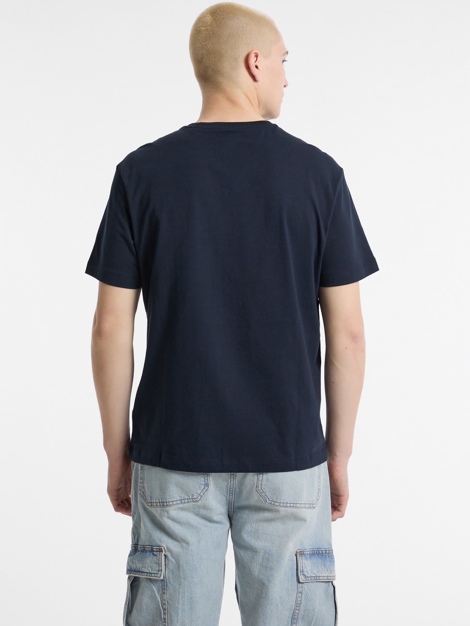 ゲス GUESS GUESS JEANS Short Sleeves Crew Neck Regular Collegiate Tee （A71W） A71W