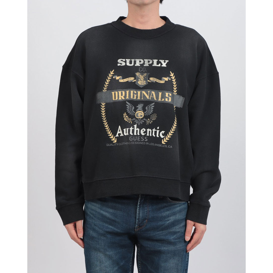 ゲス GUESS GUESS Originals Boxy Graphic Crewneck （JTMU） JTMU