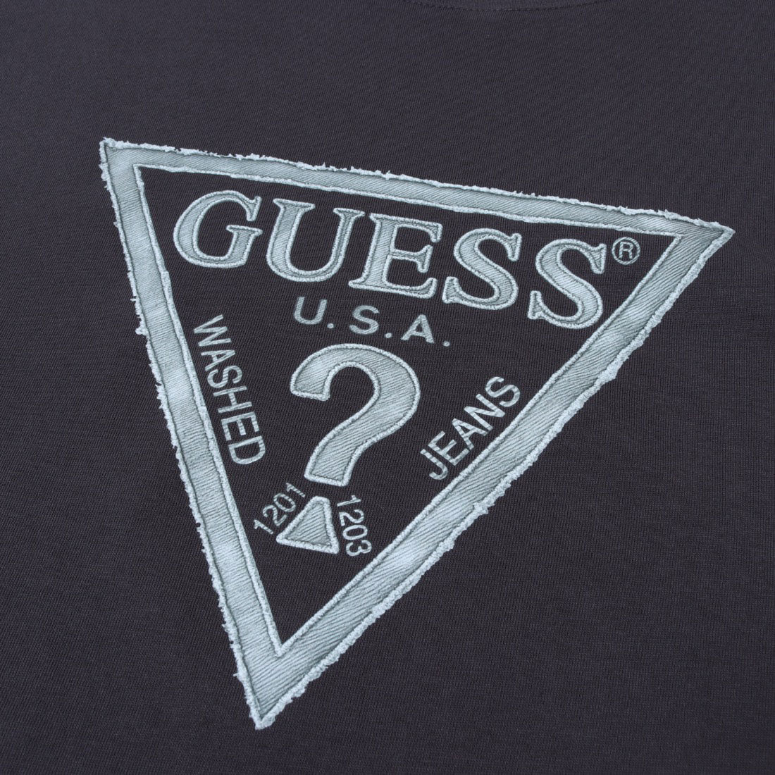 ゲス GUESS MEN'S S/Slv Tee Shirt （DGY） DGY