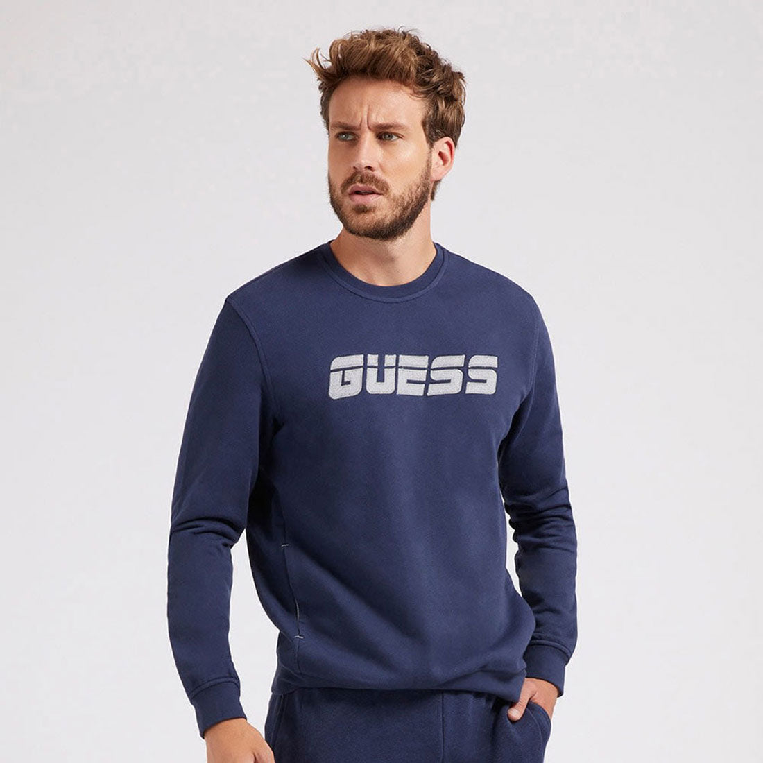 ゲス GUESS Richard Logo Sweatshirt  トップス スウェット