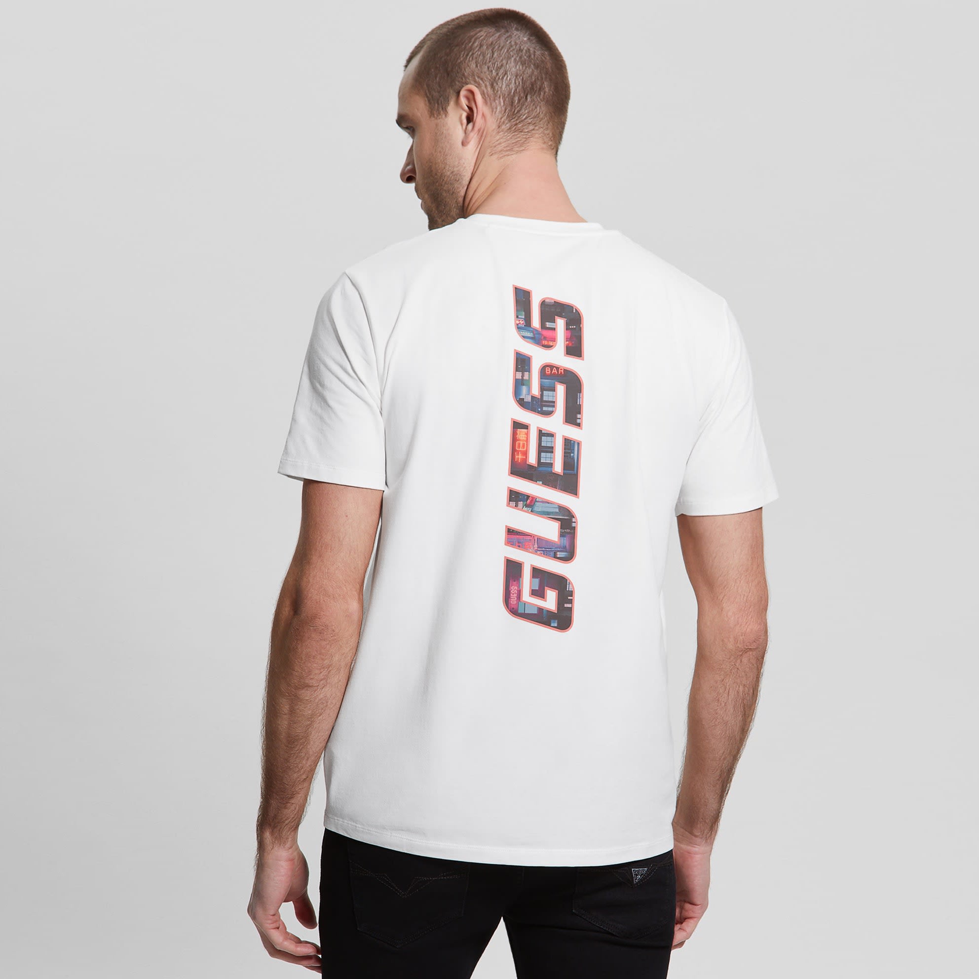 GUESS Buster Logo Tee