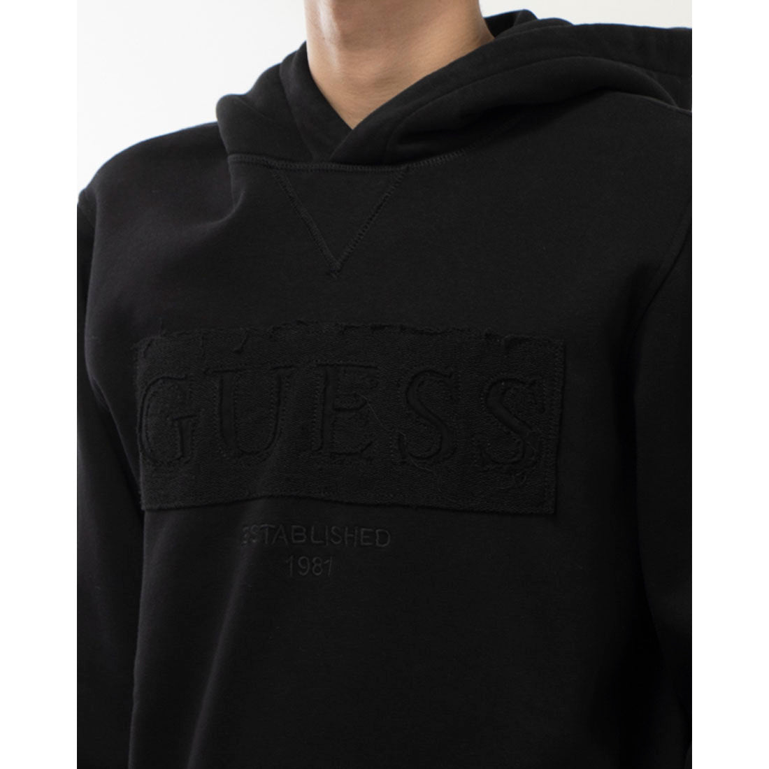 ゲス GUESS Beau Logo Hoodie Sweatshirt  パーカー