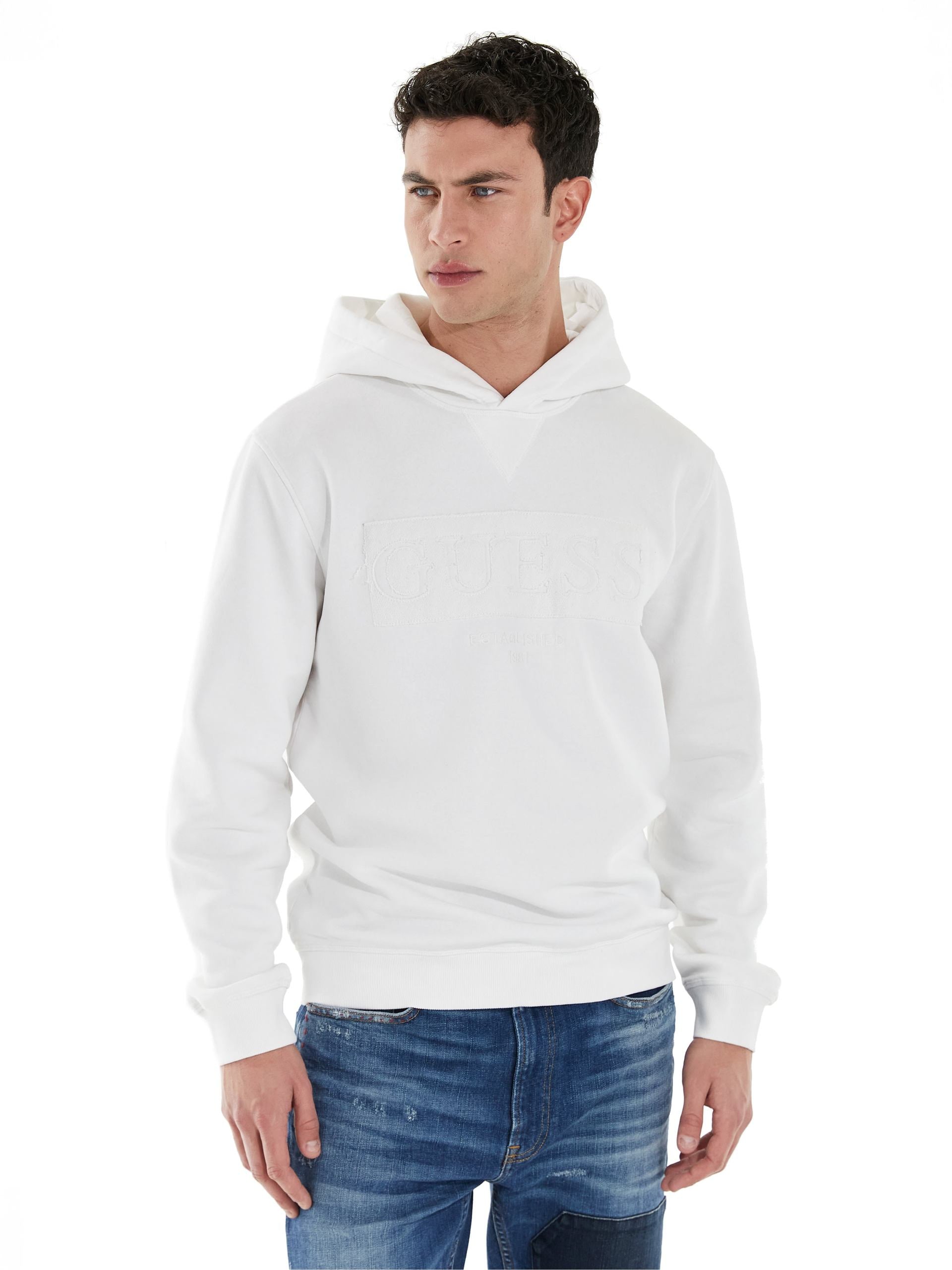 ゲス GUESS Beau Logo Hoodie Sweatshirt  パーカー,G011