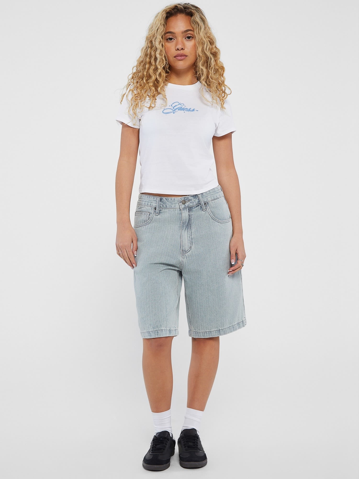 ゲス GUESS GUESS Originals Airbrush Tee  Tシャツ レディース
