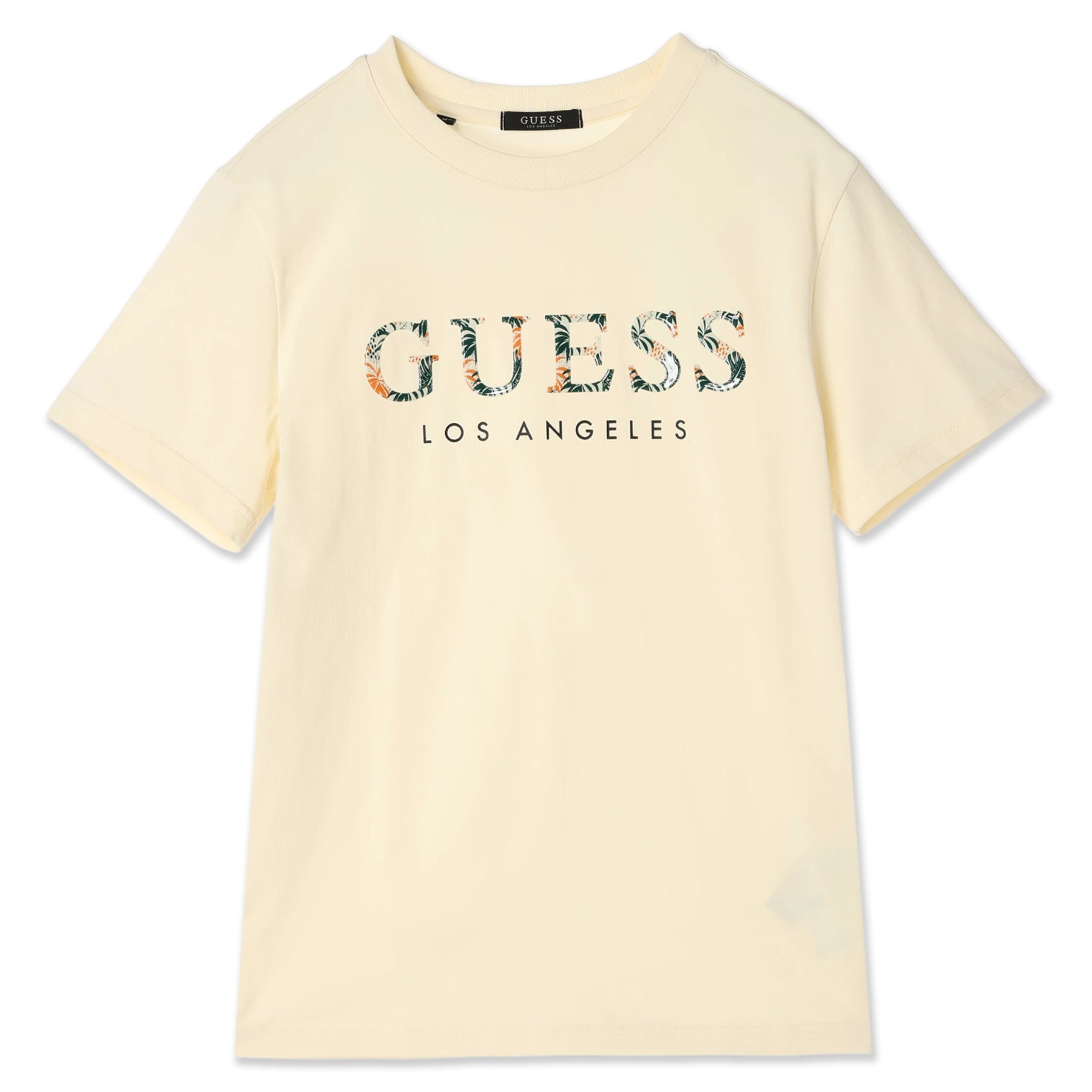 ゲス GUESS UNI S/Slv Tee Shirt  半袖 Tシャツ,IVY