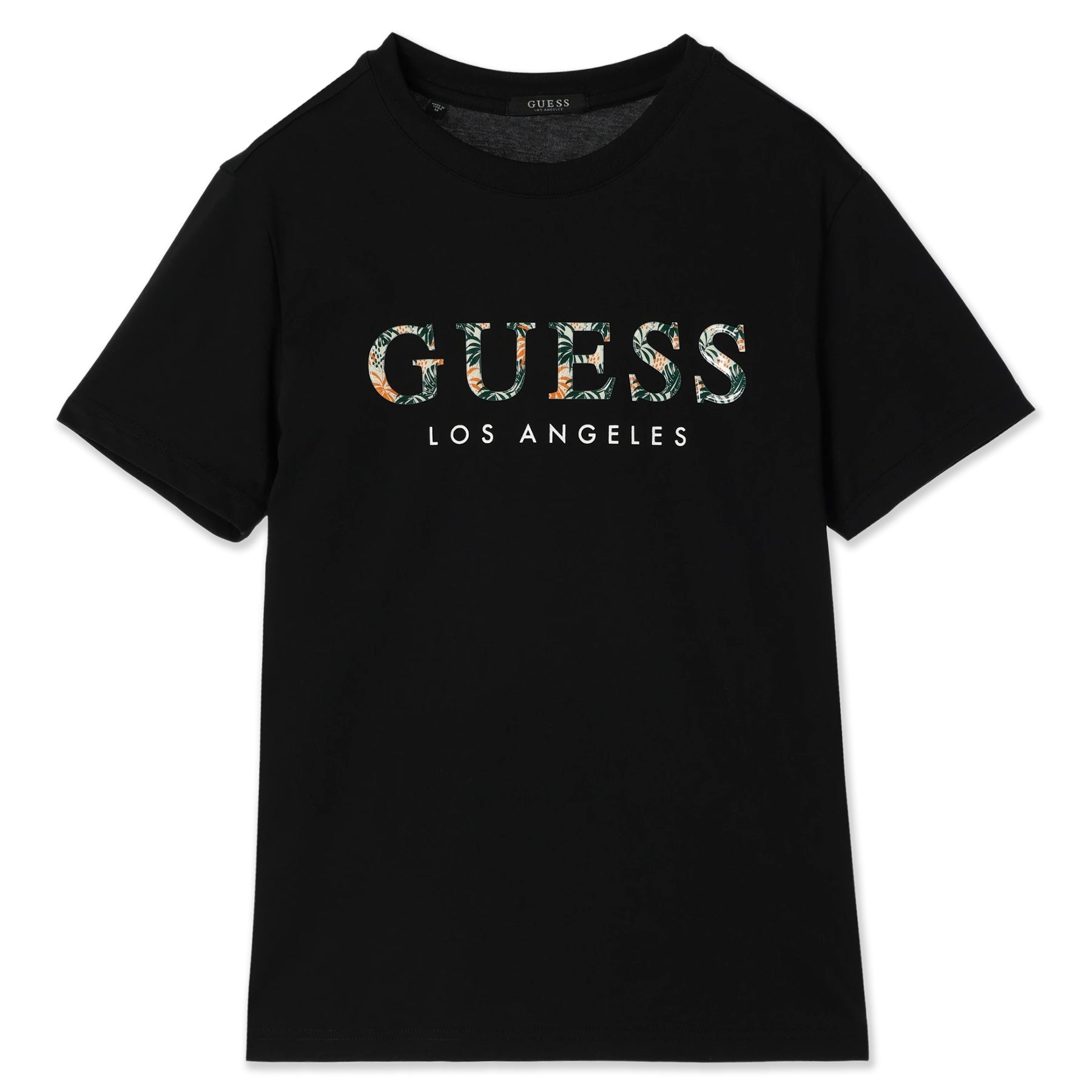 ゲス GUESS UNI S/Slv Tee Shirt  半袖 Tシャツ,BLK