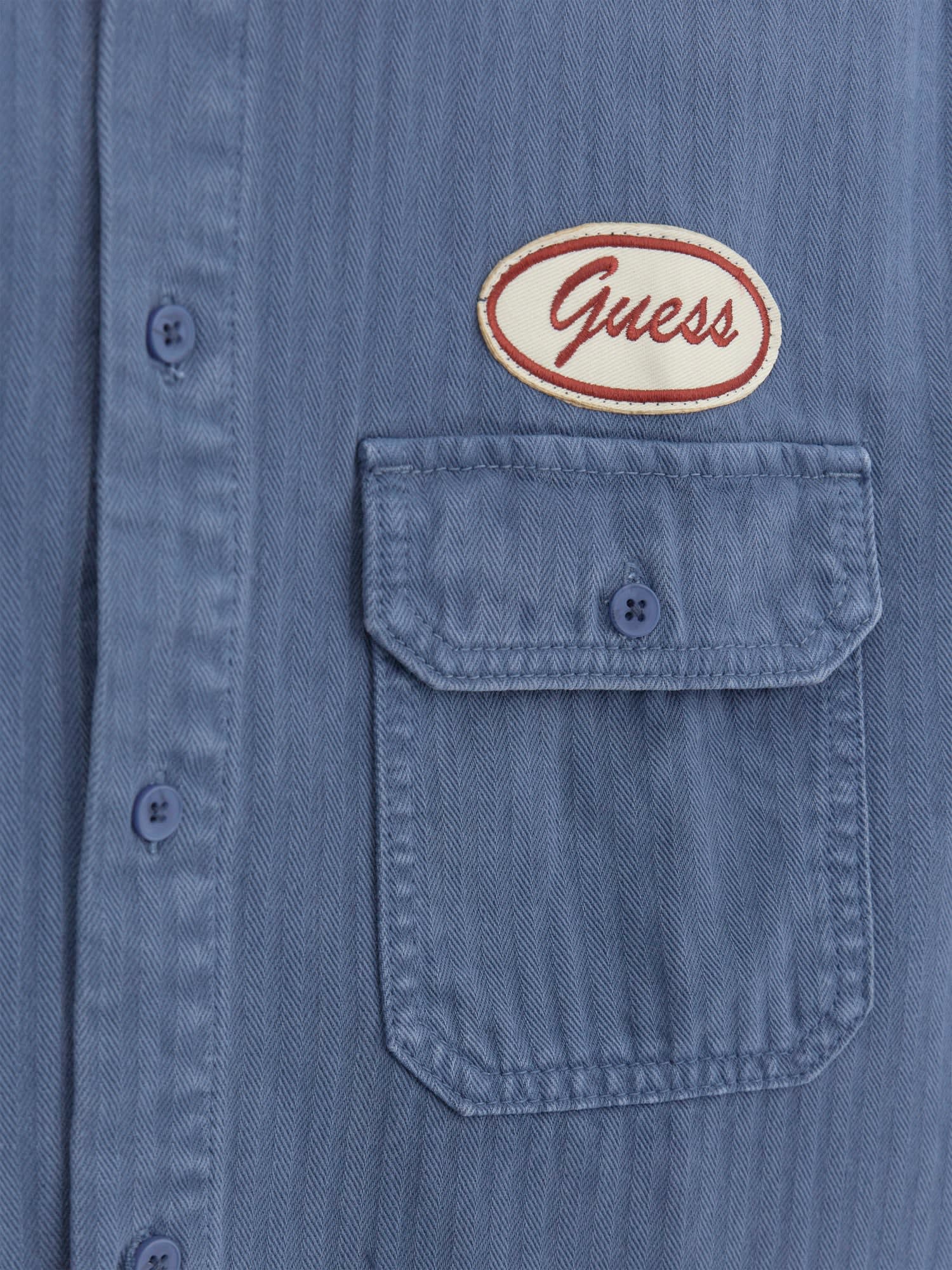 ゲス GUESS GUESS Originals Vintage Patch Work Shirt （FB6I） FB6I