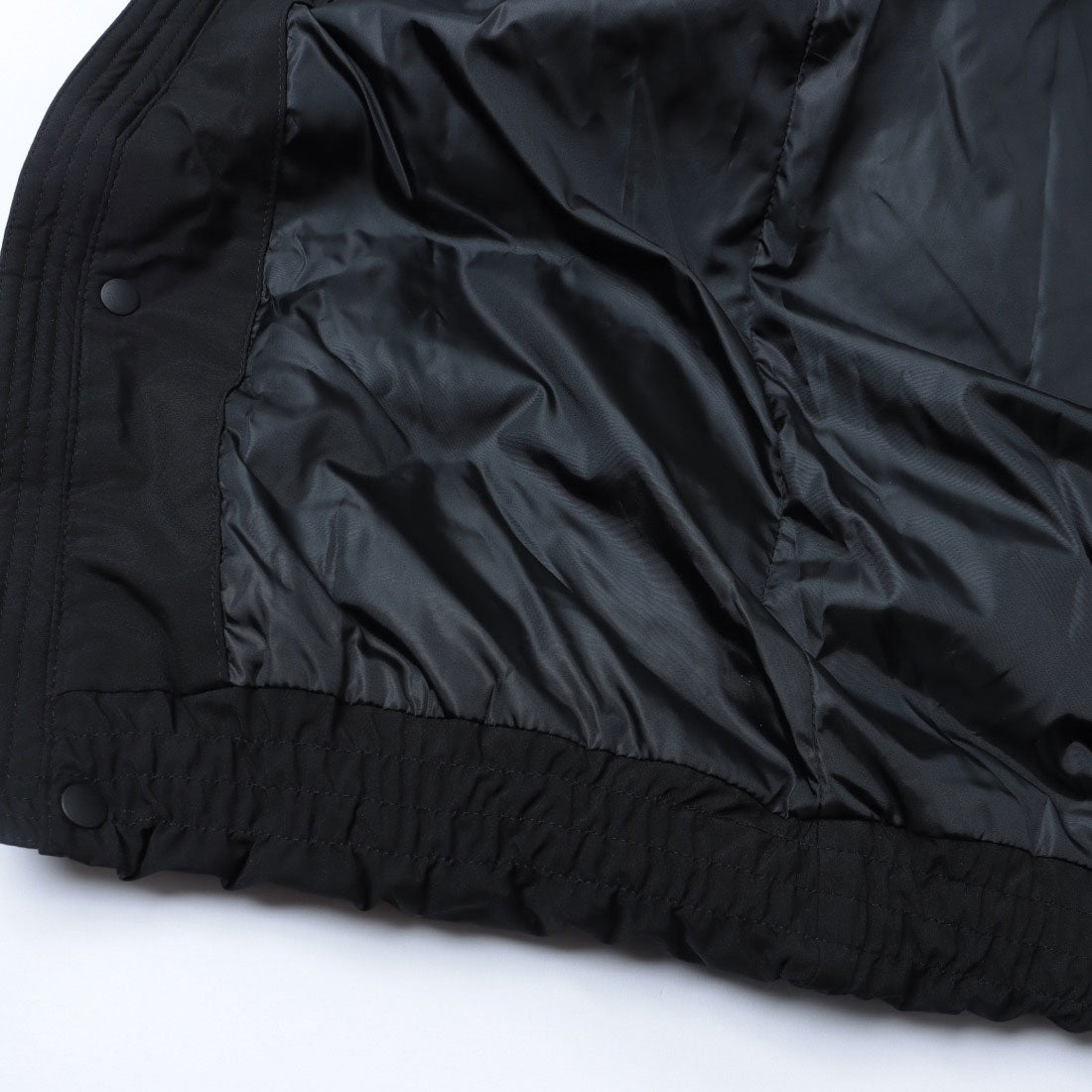 ゲス GUESS UNI Hooded Long Down Jacket （BLK） BLK