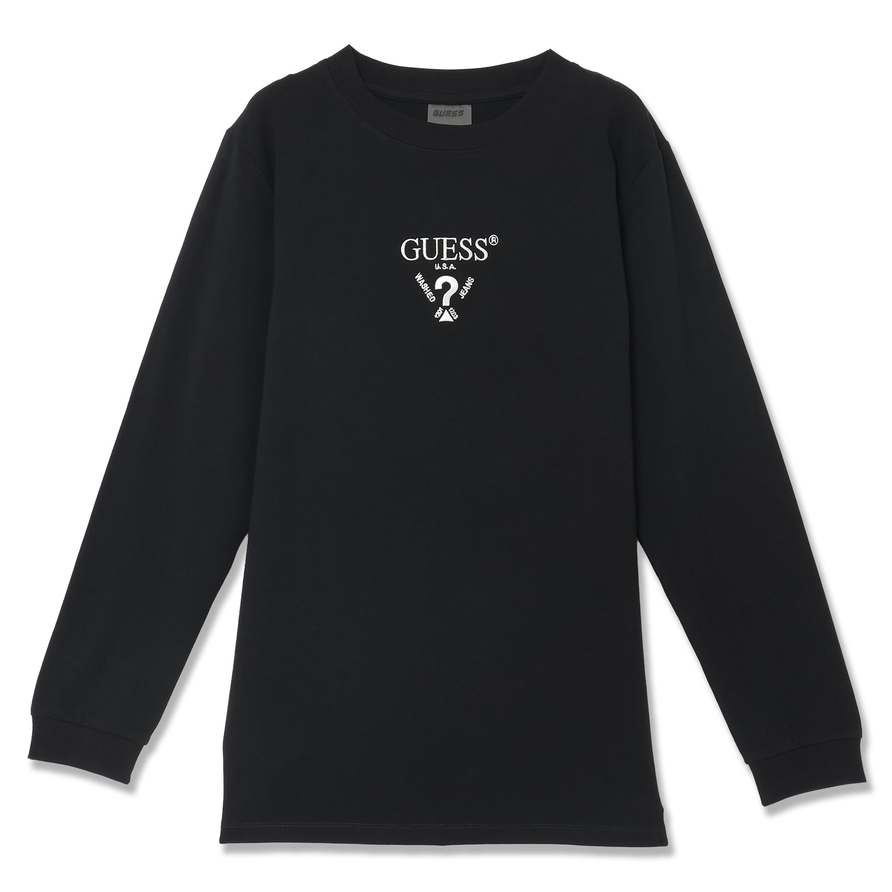 ゲス GUESS COLETTE Oversize Ls T-Shirt,JBLK