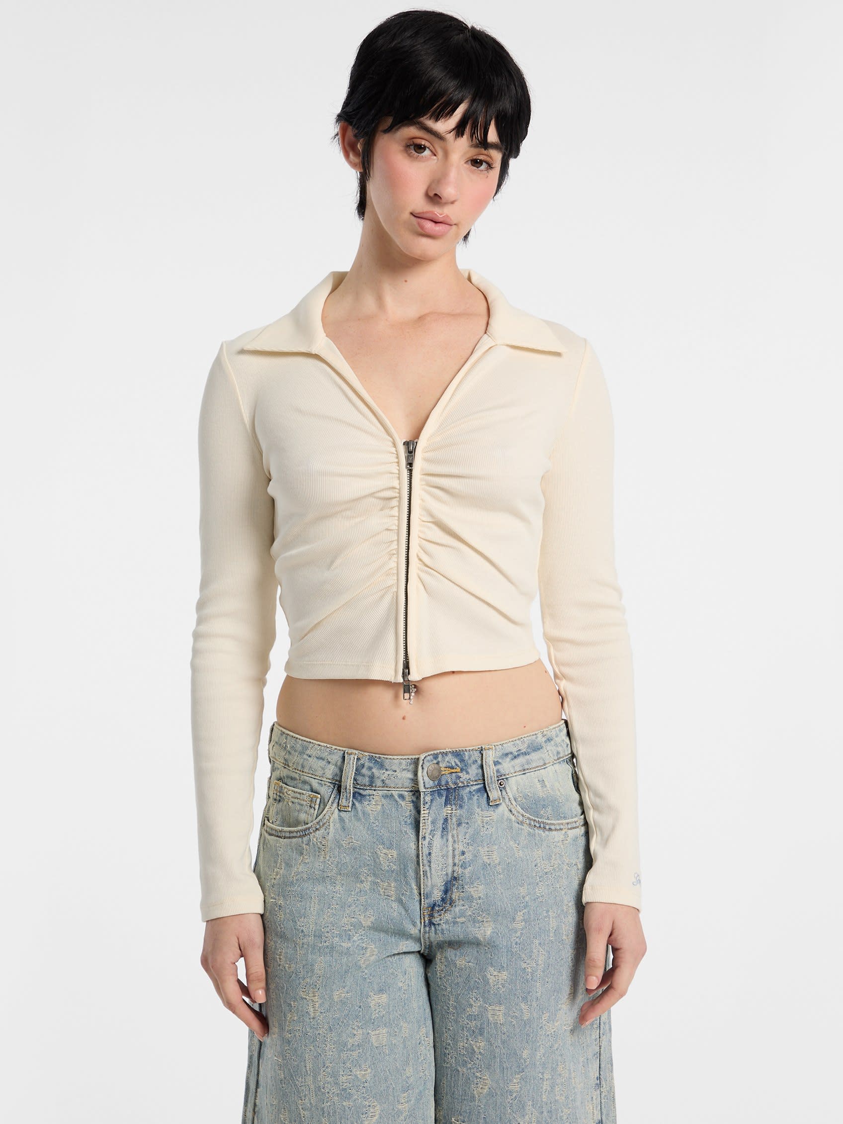 ゲス GUESS GUESS Originals Shirred Cardigan （G053） G053