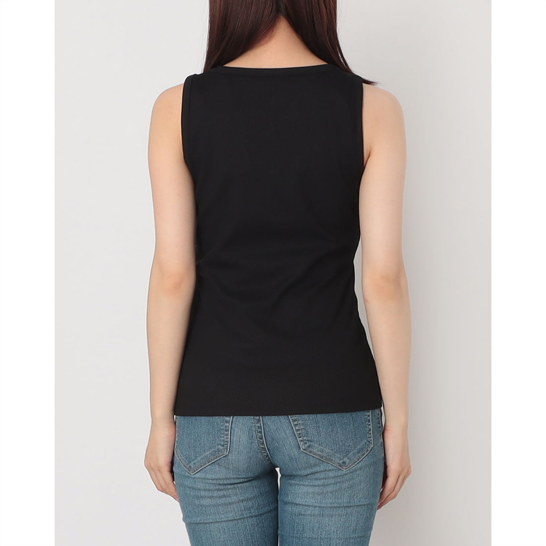 ゲス GUESS SL Raissa Logo Tank Top （JBLK） JBLK