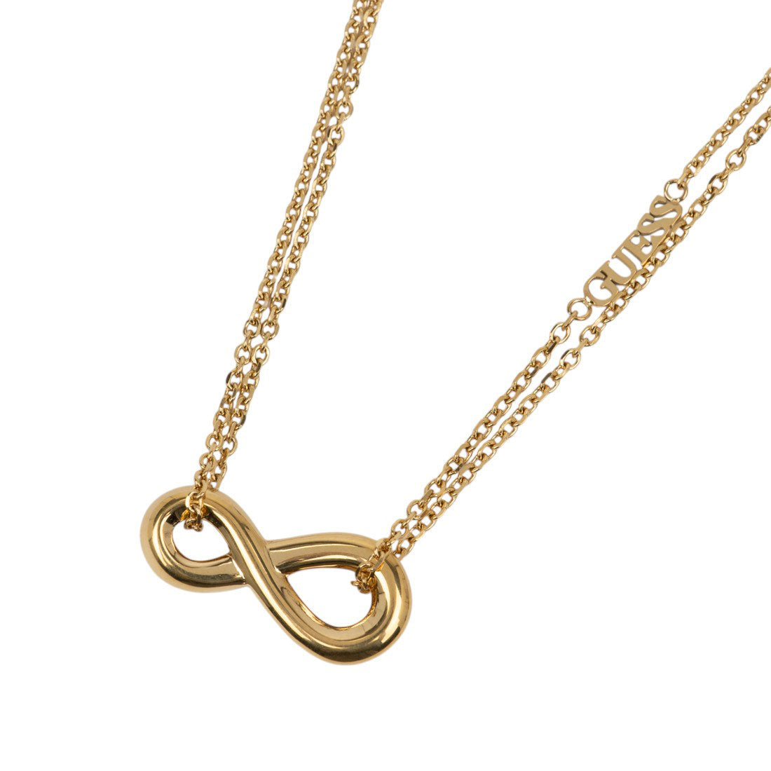 ゲス GUESS GUESS AMORE 16-18'' INFINITY NECKLACES （YG） YG